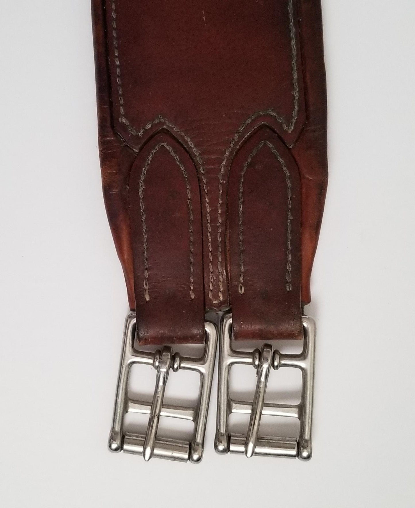 Childeric Leather Hunter Girth - Light Brown - 54"/137cm