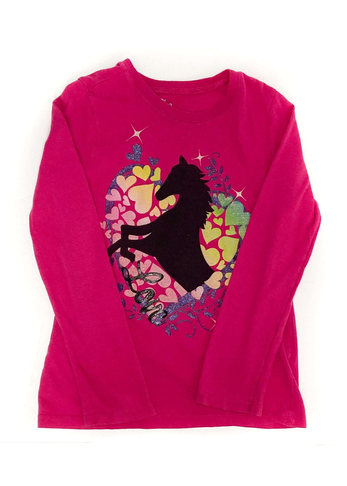 The Children's Place Long Sleeve Shirt - Pink - Youth Medium