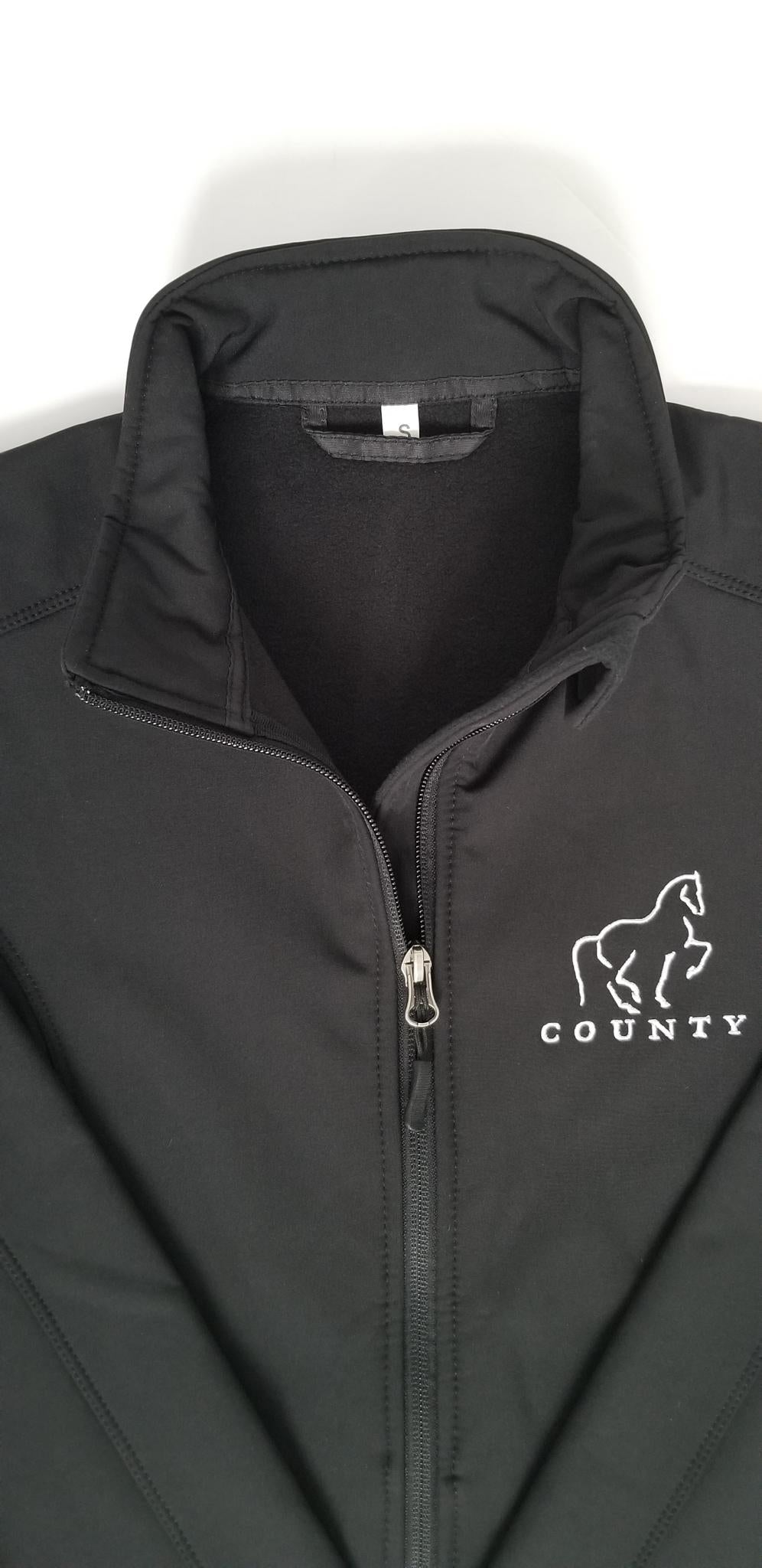 County Soft Shell Jacket - Black - Women's Small