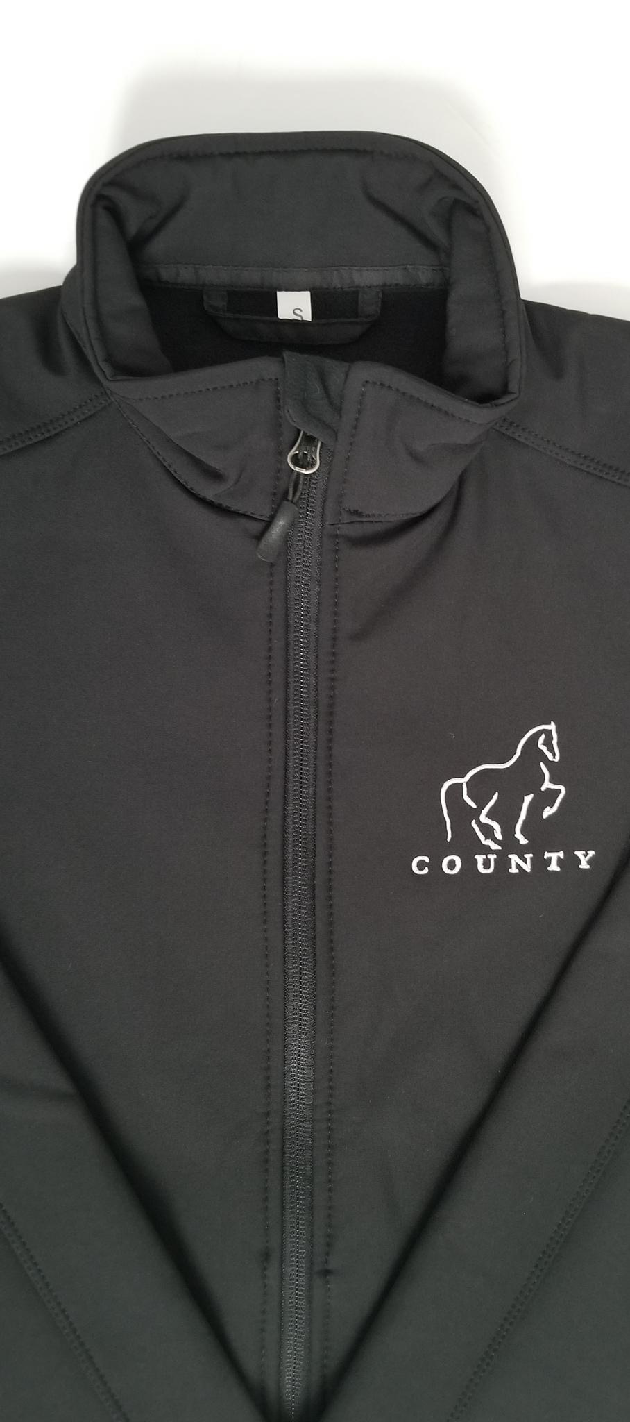 County Soft Shell Jacket - Black - Women's Small