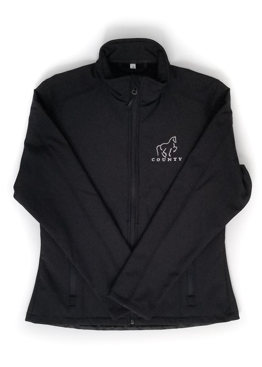 County Soft Shell Jacket - Black - Women's Small