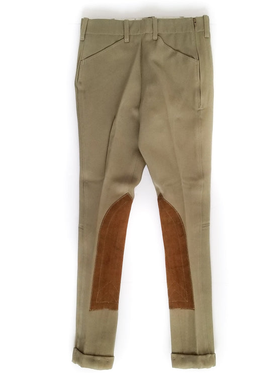 Custom Riding Apparel Jodhpurs - Tan - Youth 6
