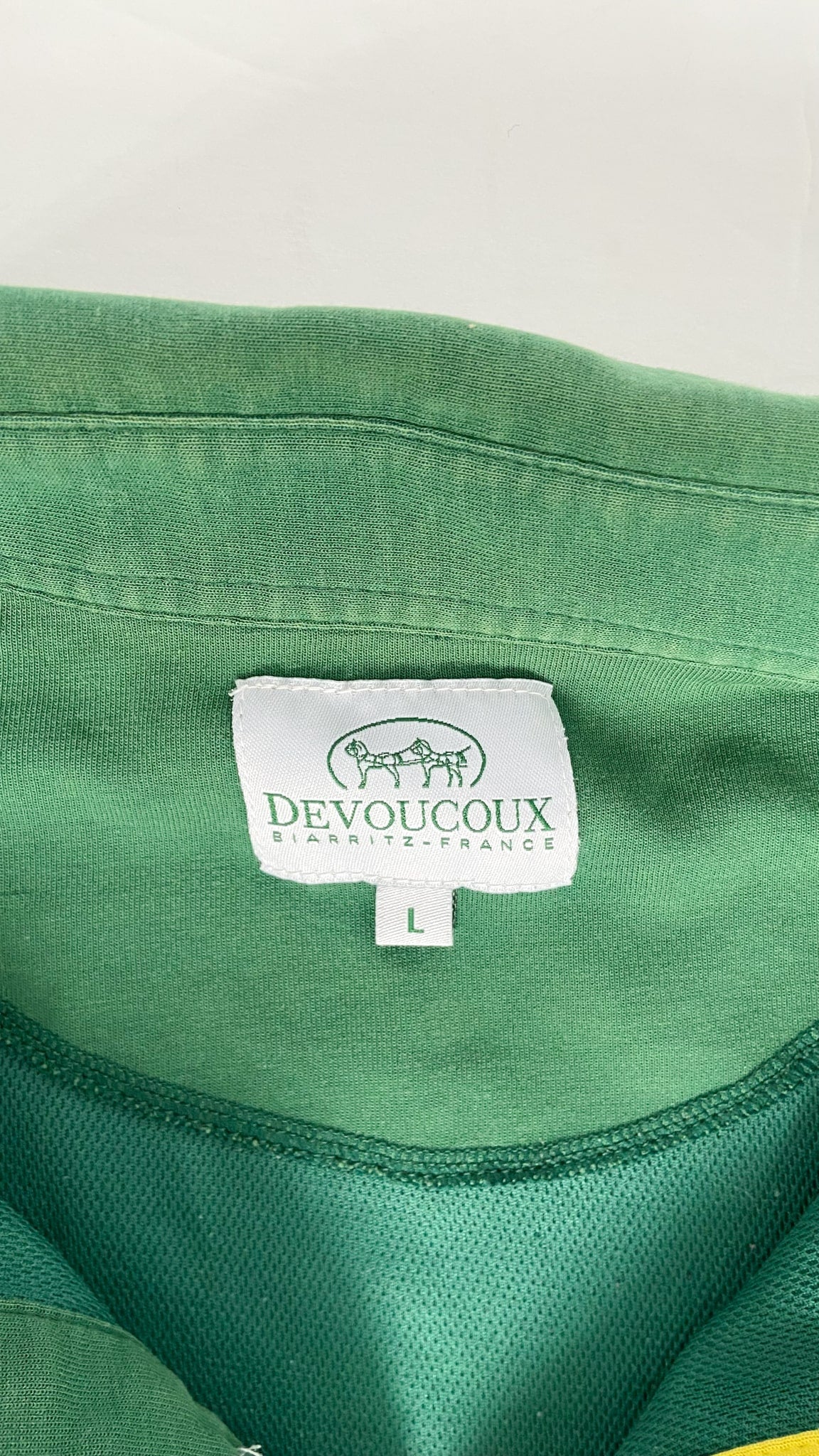 Devoucoux Polo Shirt - Green - Large