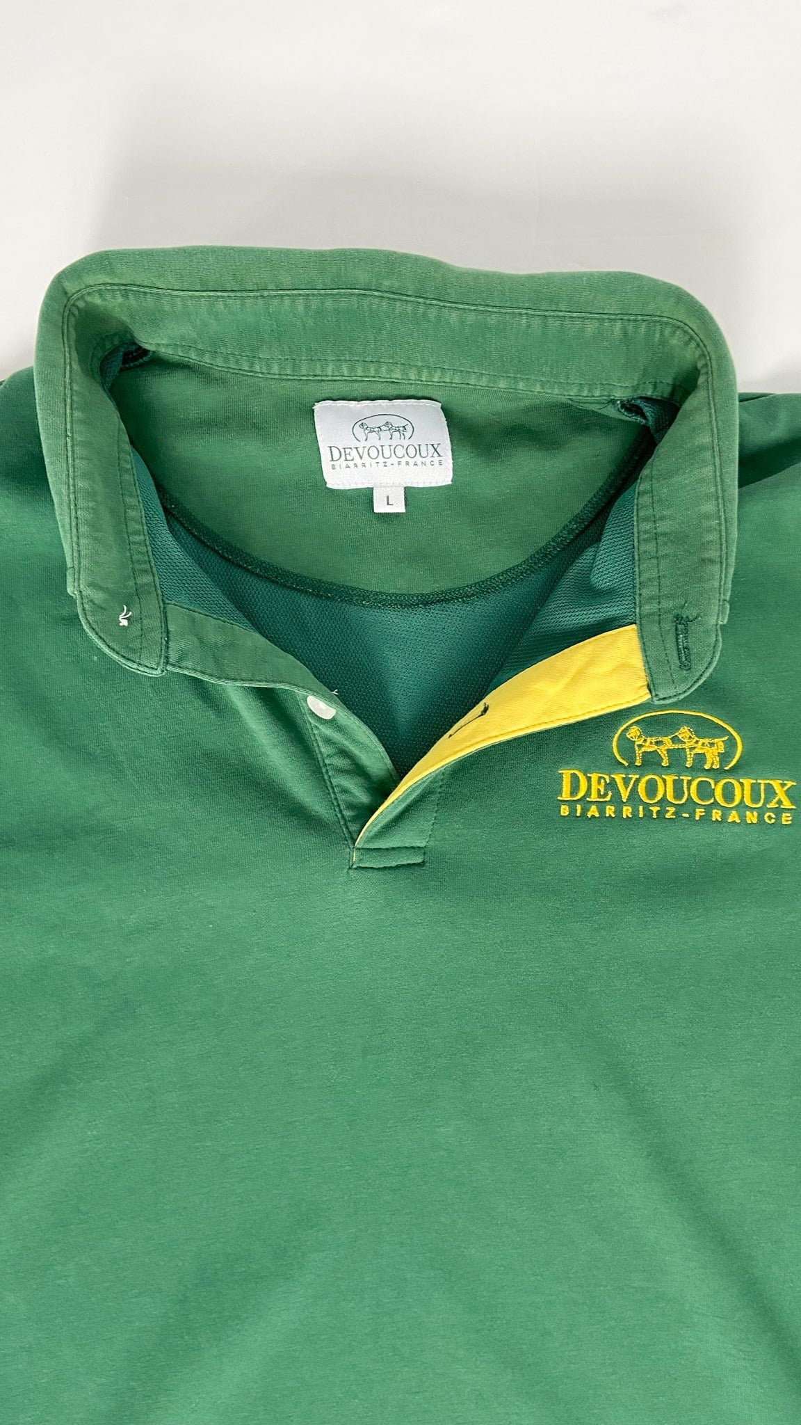 Devoucoux Polo Shirt - Green - Large