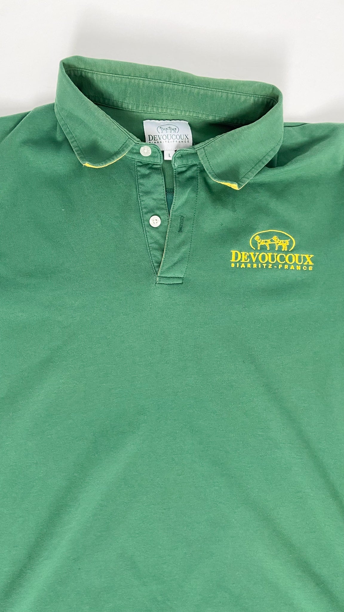 Devoucoux Polo Shirt - Green - Large