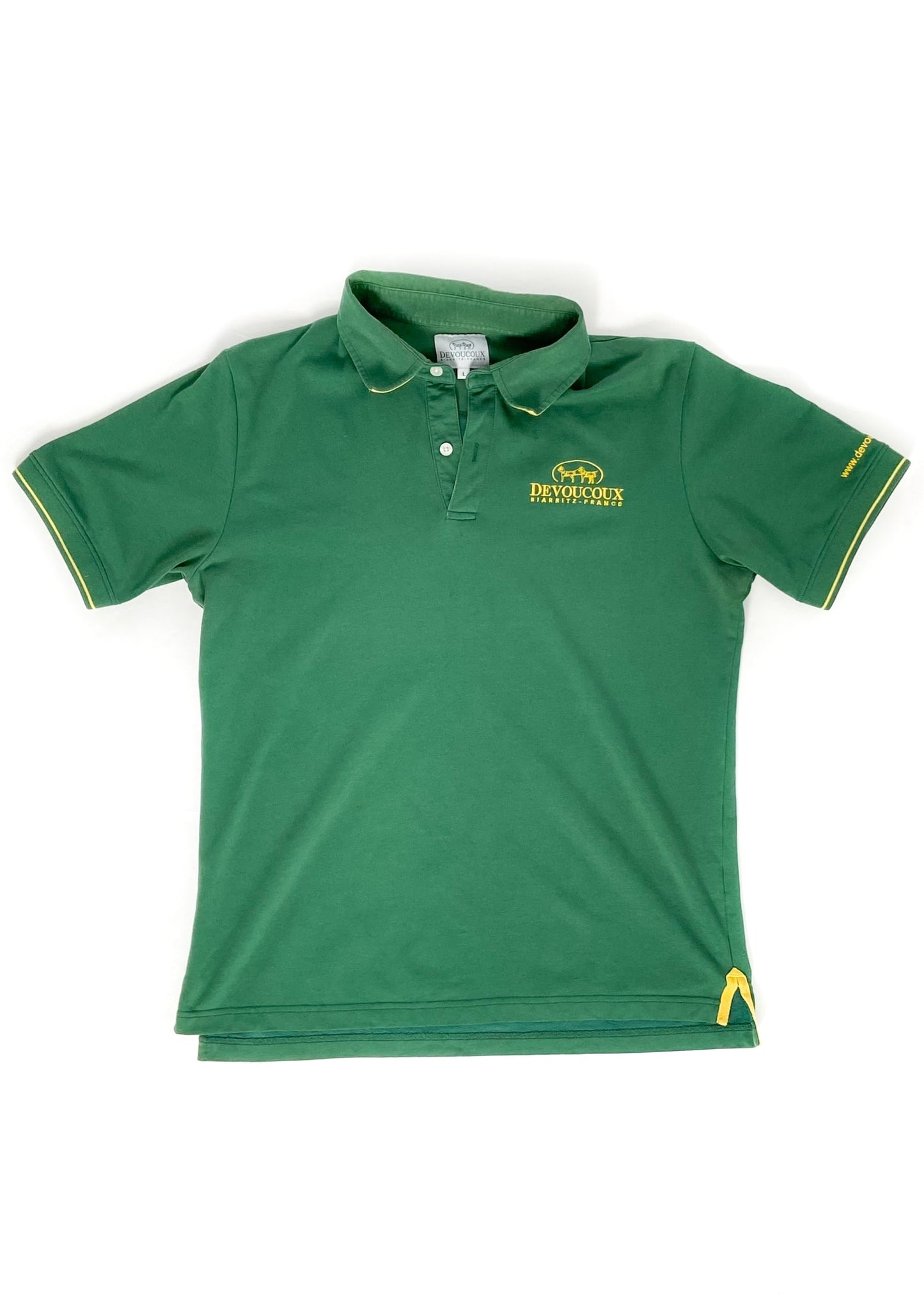 Devoucoux Polo Shirt - Green - Large