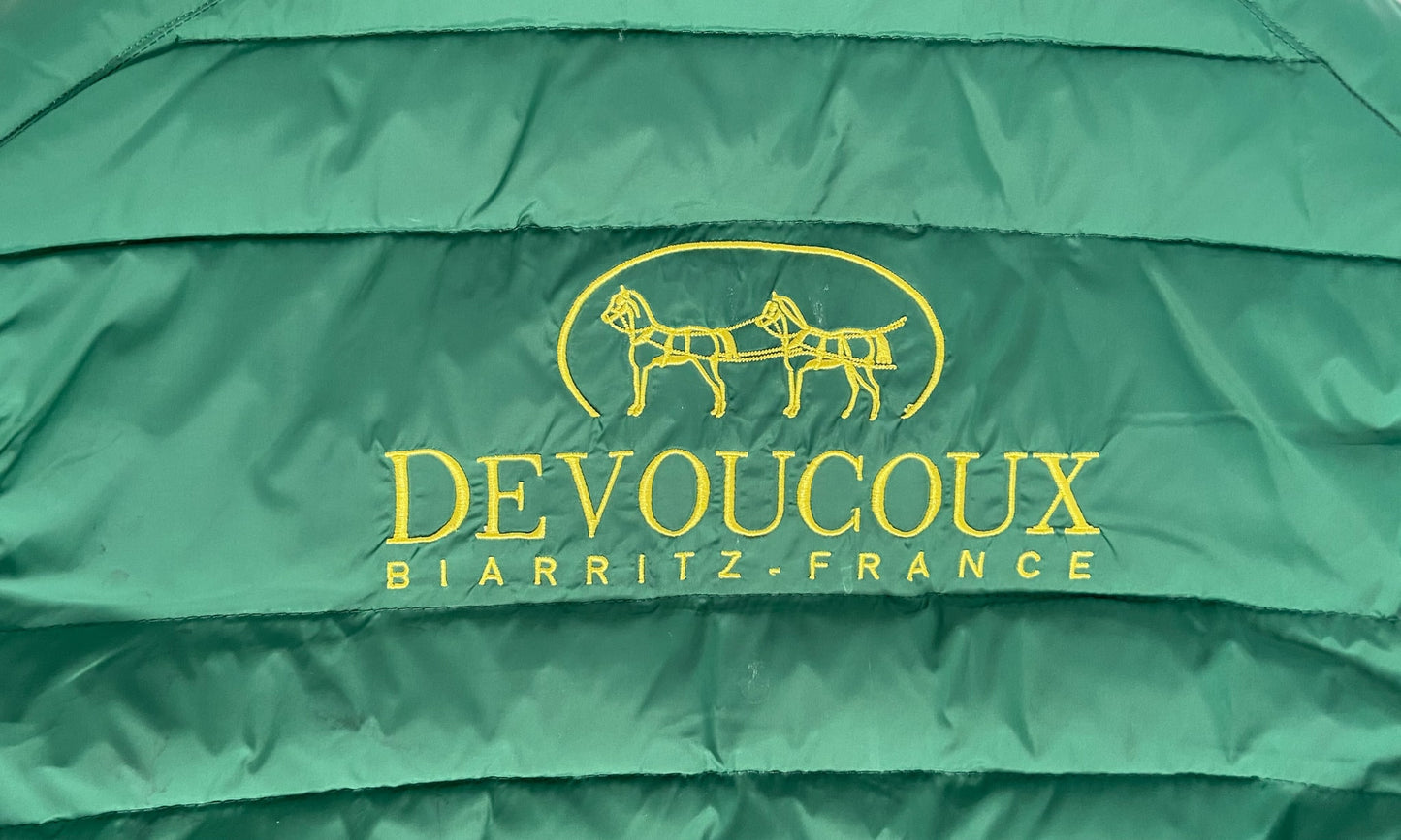 Devoucoux Puffer Vest - Green - Large