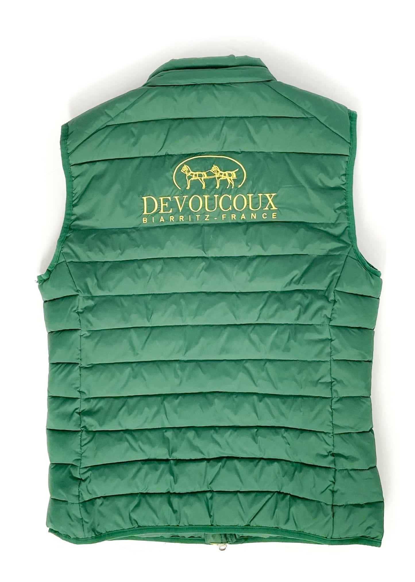 Devoucoux Puffer Vest - Green - Large