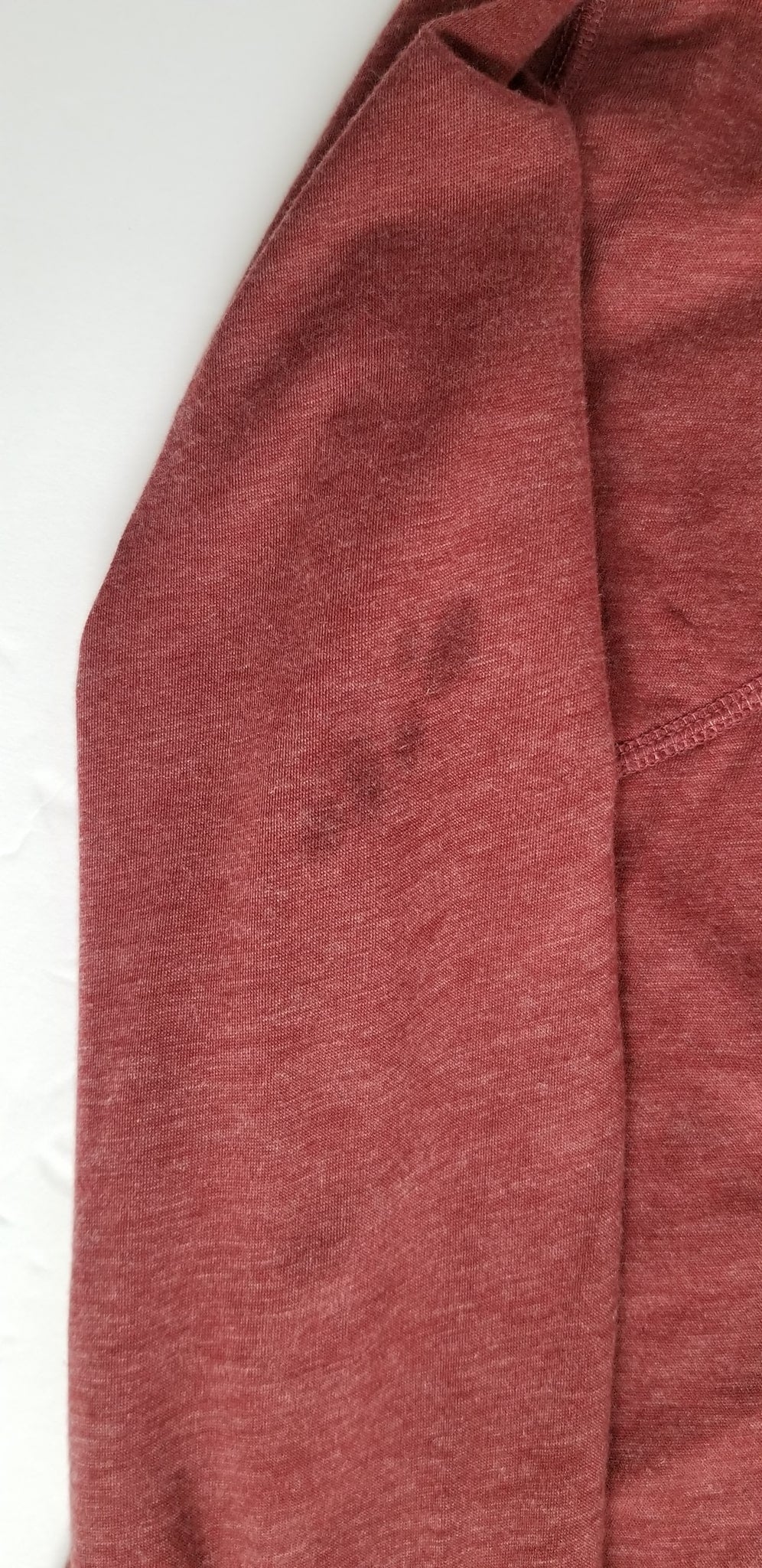 Dover Saddlery Lightweight Quarter Zip - Red Heather - Women's Small