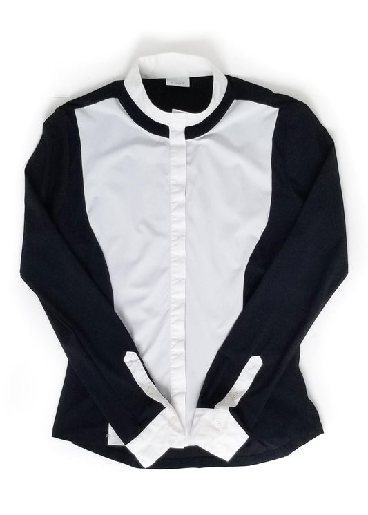 Ego7 Long Sleeve Show Shirt - Black - Women's Size 8 (Small)