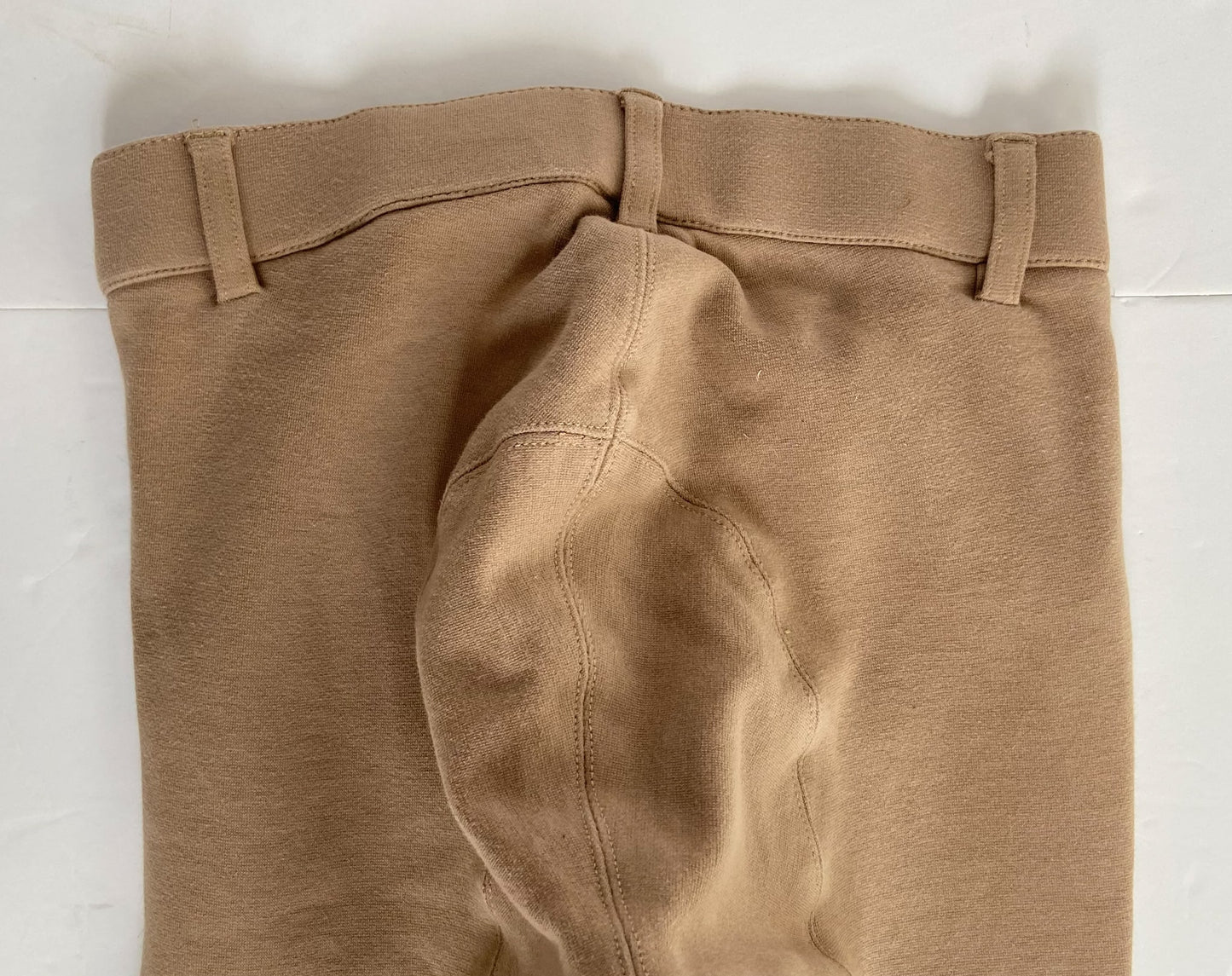 Elation Red Label Pull On Breeches - Tan - Youth 14