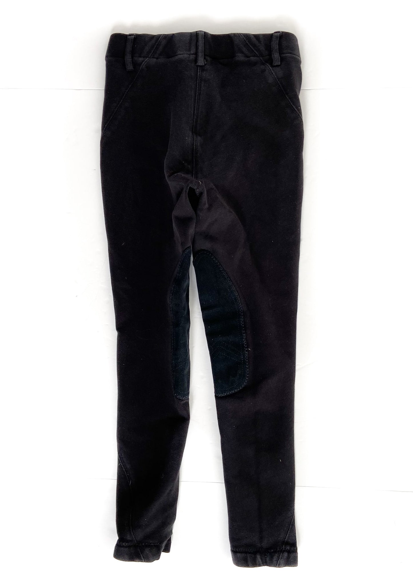 Elation Red Label Pull On Breeches - Black - Youth 12
