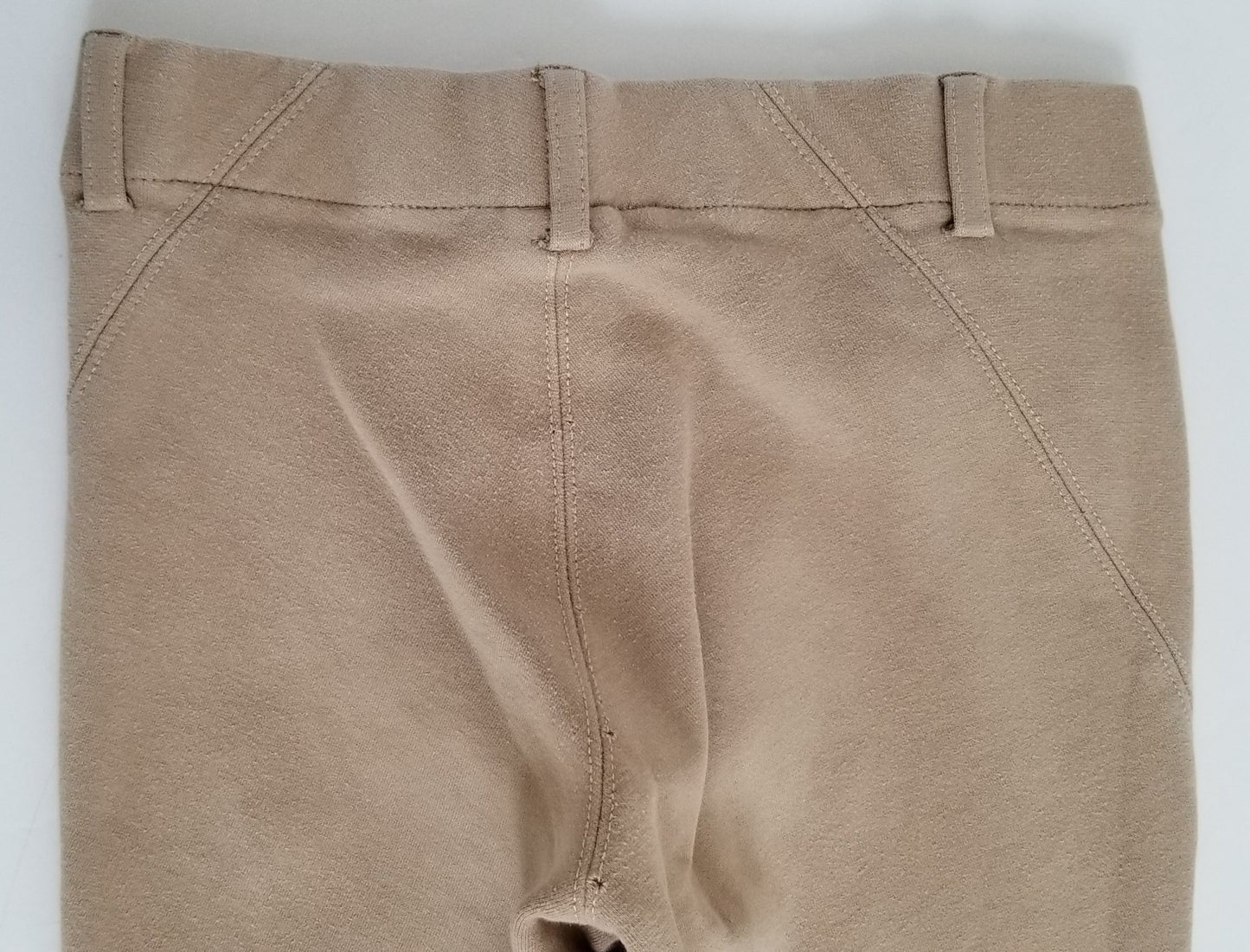 Elation Red Label Pull On Breeches - Tan - Youth 12