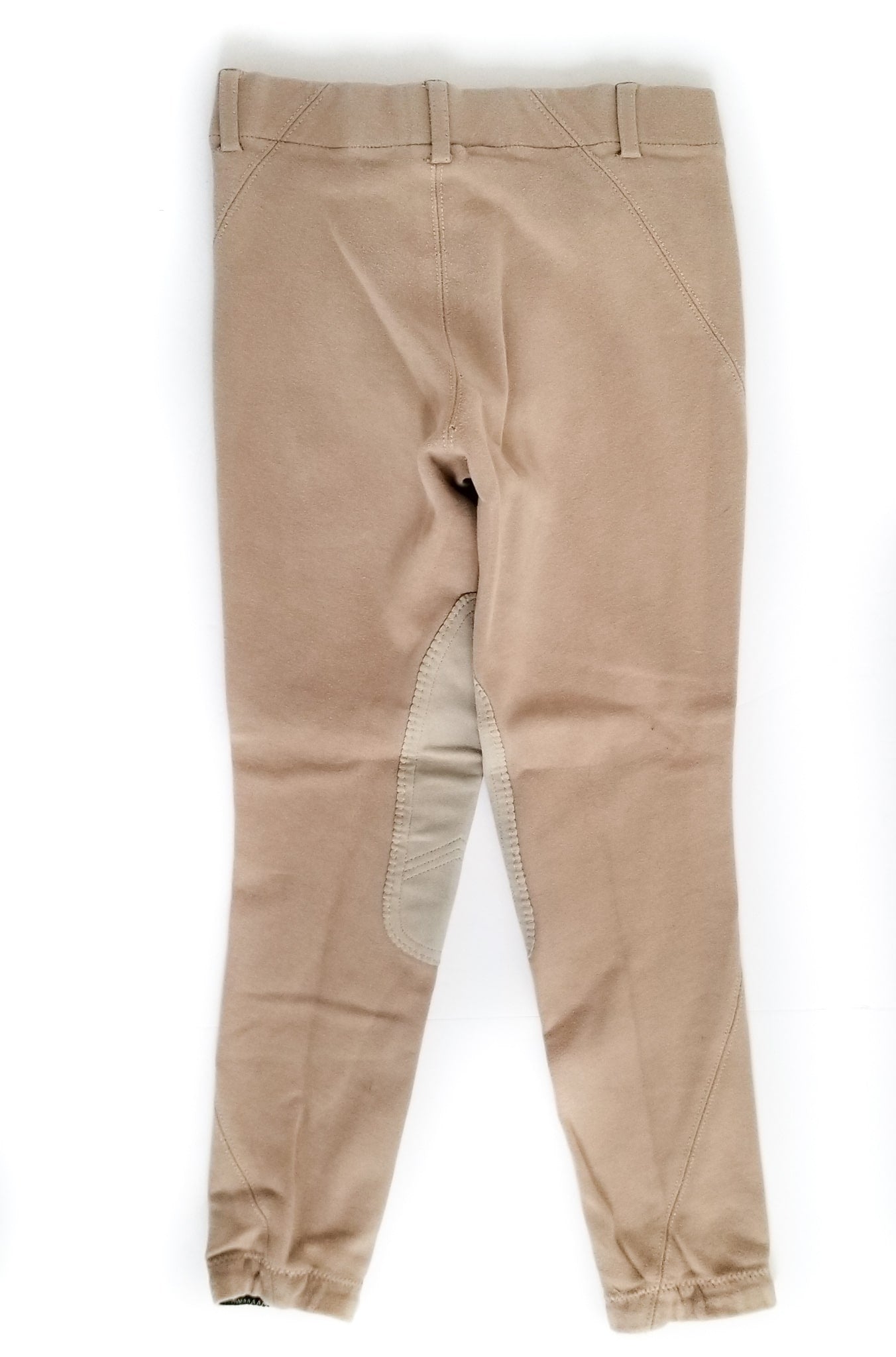 Elation Red Label Pull On Breeches - Tan - Youth 12