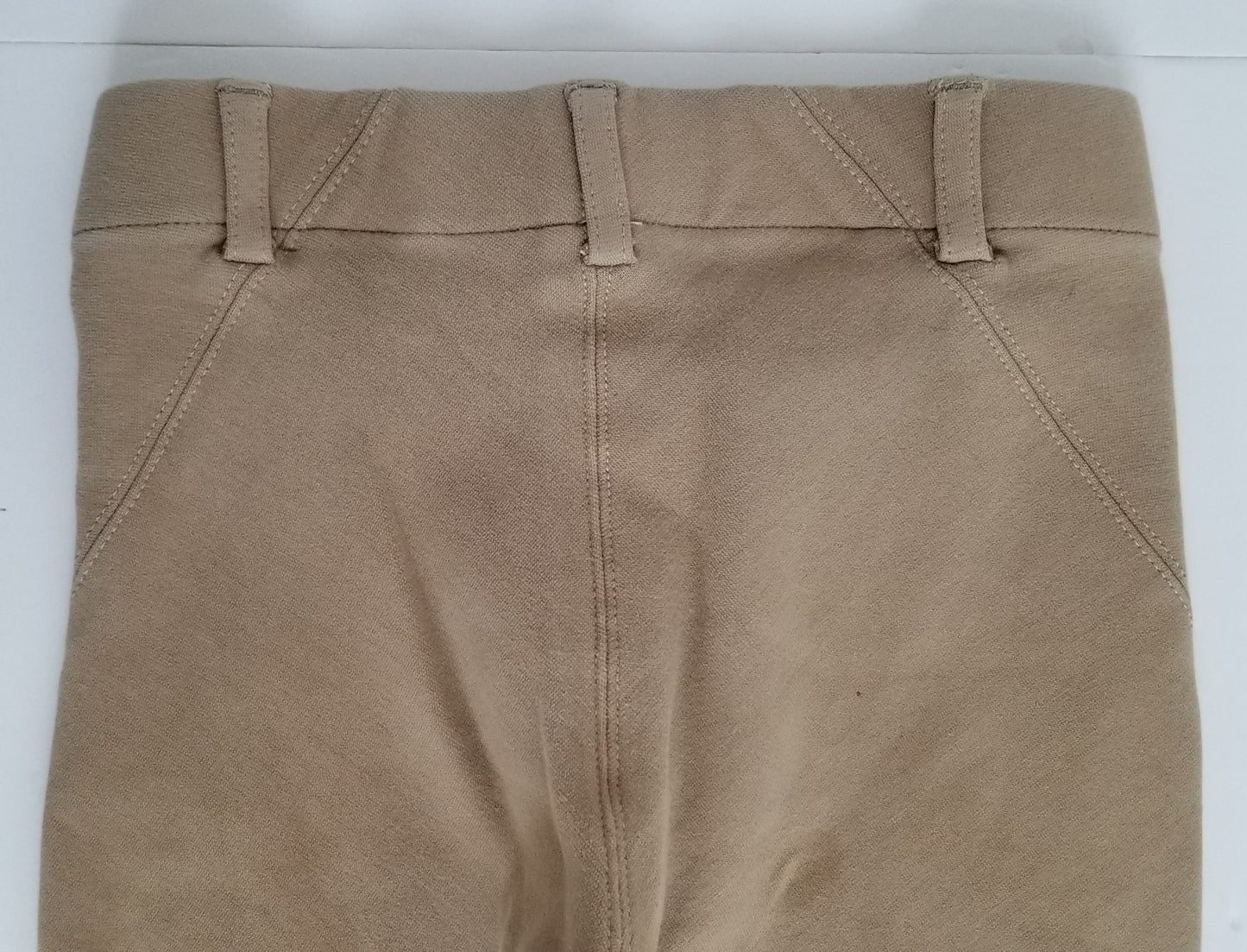 Elation Red Label Pull On Breeches - Tan - Youth 8