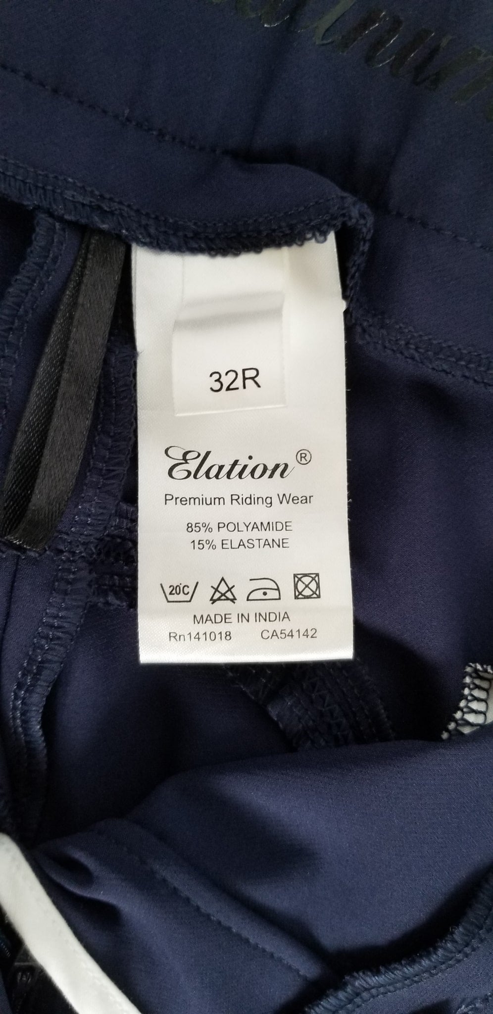 Elation Platinum Morgan Breech - Navy - 32R