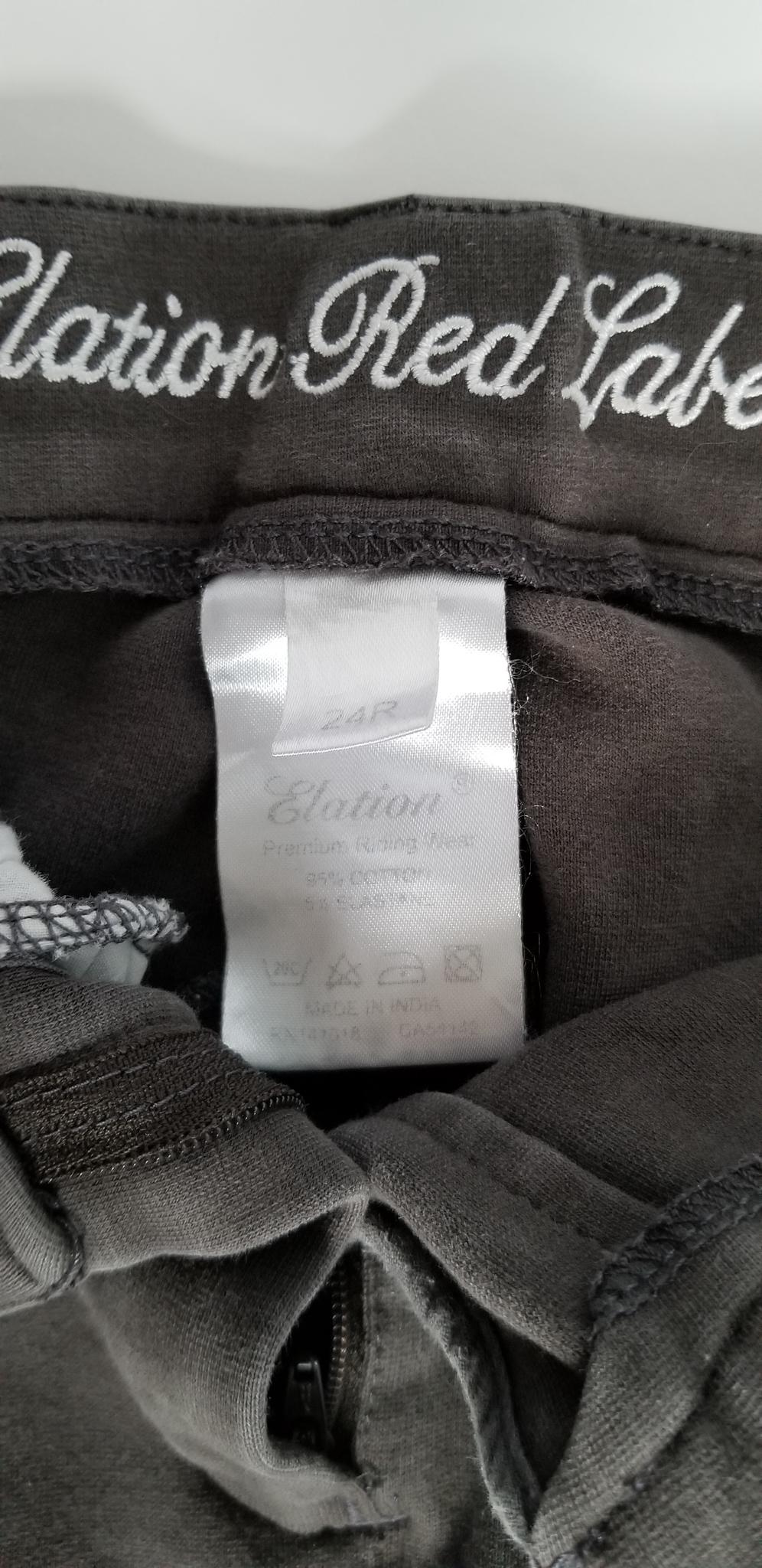 Elation Red Label Knee Patch Breeches - Navy - 24