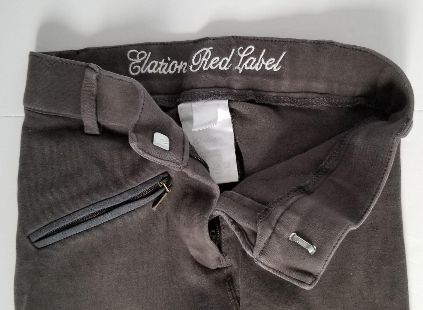 Elation Red Label Knee Patch Breeches - Navy - 24