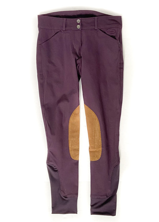 Elation Platinum Chelsea Breeches - Purple - Women's 28