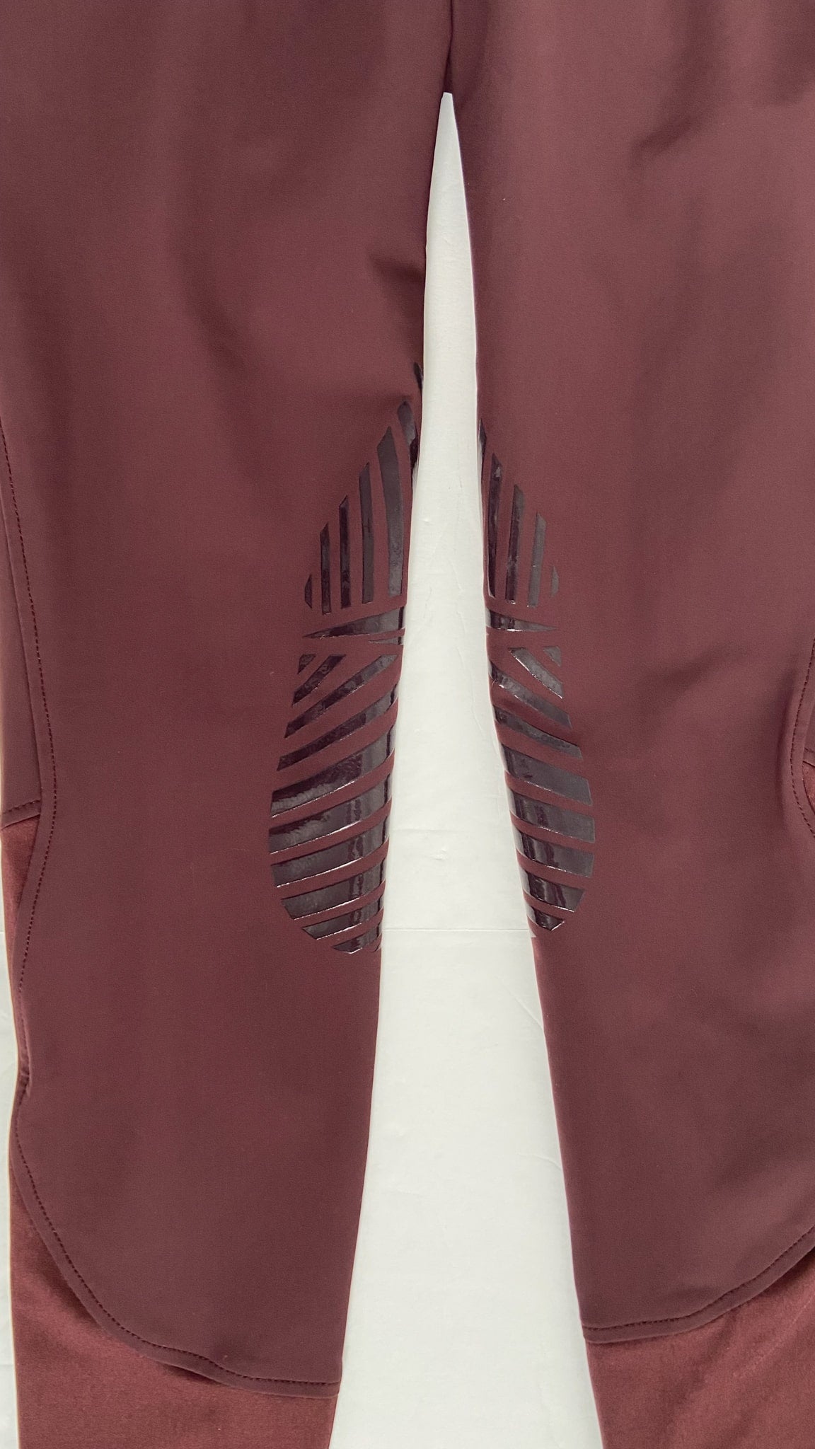 Elation Diamond Breeches - Burgundy - Women's 30R