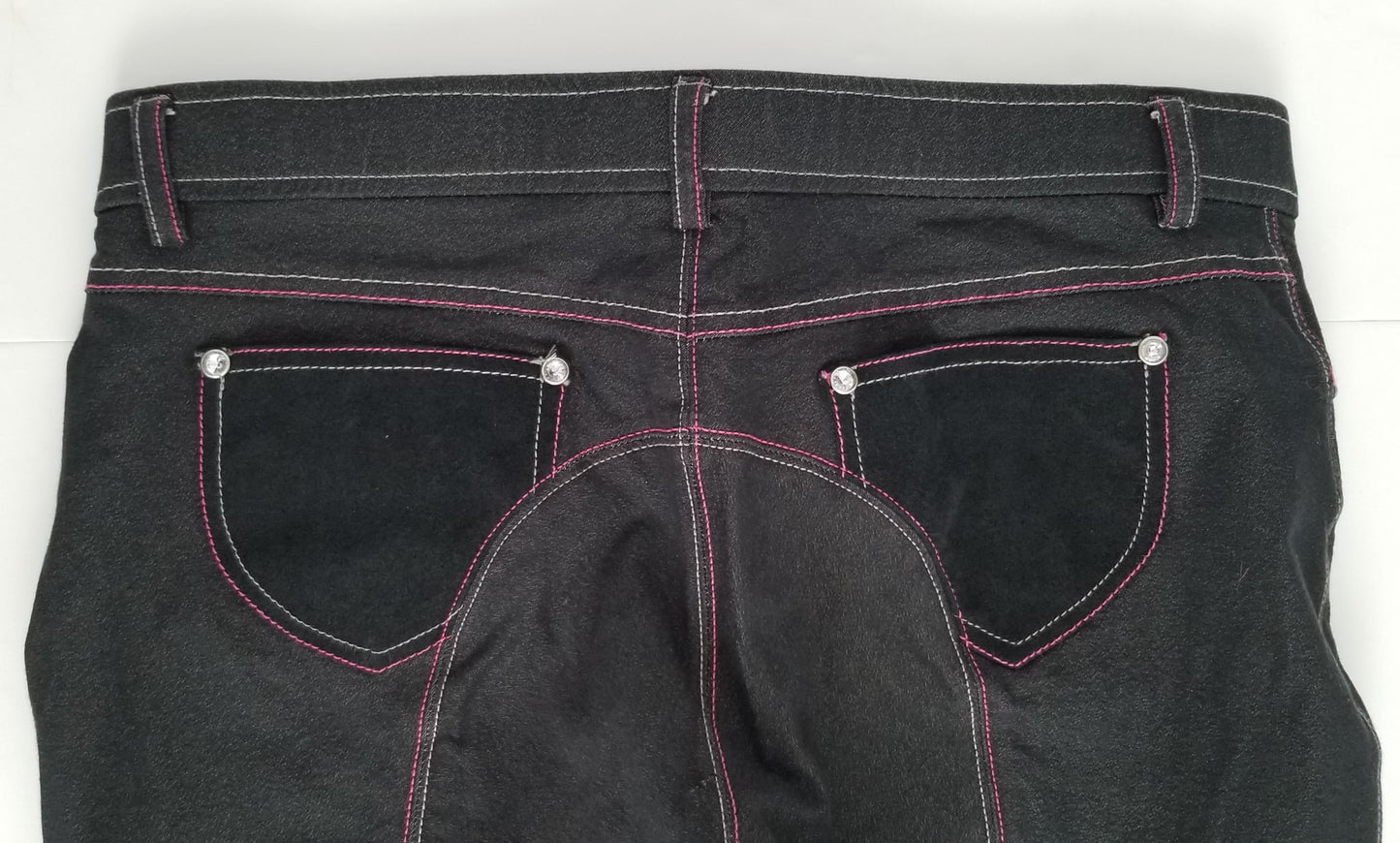 Elation Platinum Brooklyn Denim Breeches - Black - Women's 32R