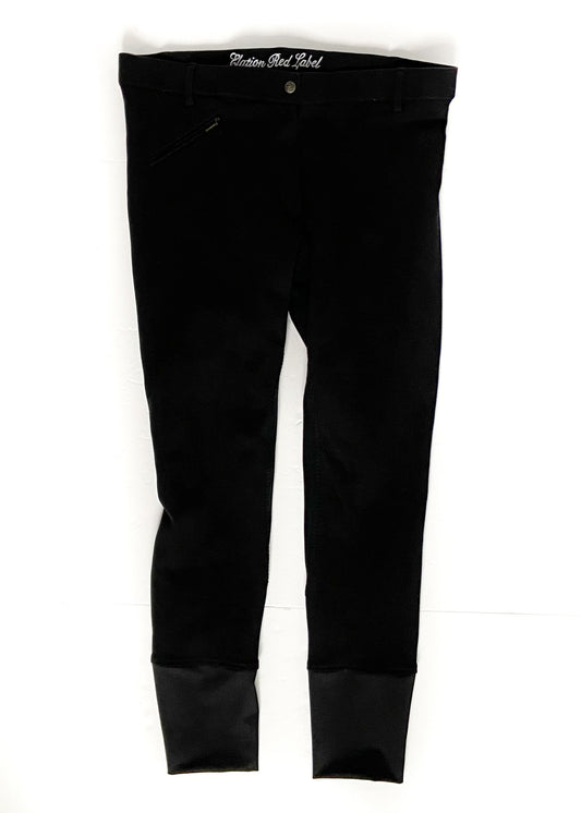 Elation Red Label Full Seat Breeches - Black - Women's 38R