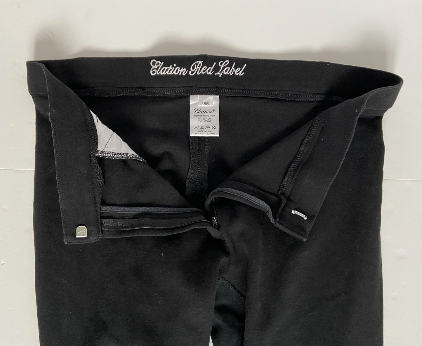 Elation Red Label Full Seat Breeches - Black - Women's 38R