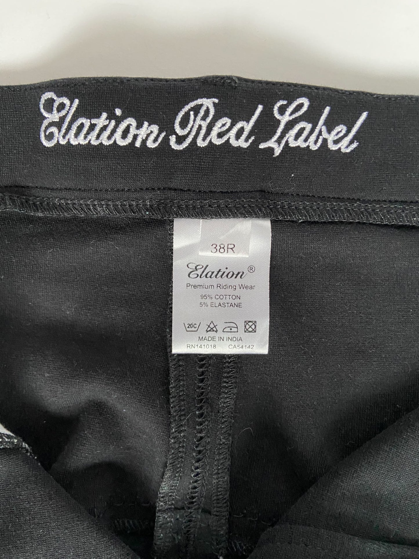 Elation Red Label Full Seat Breeches - Black - Women's 38R