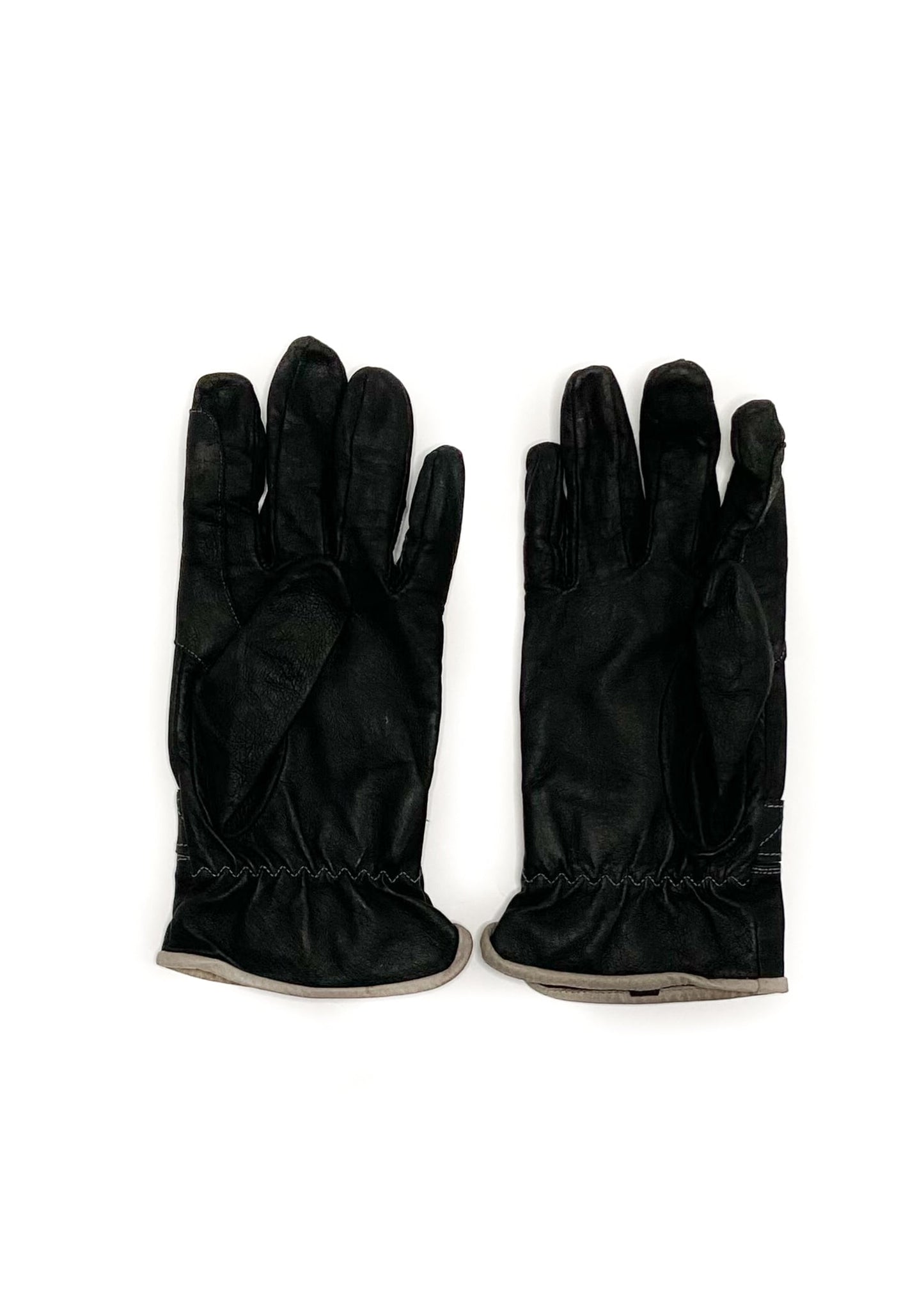 Elation Leather Gloves - Black - Large