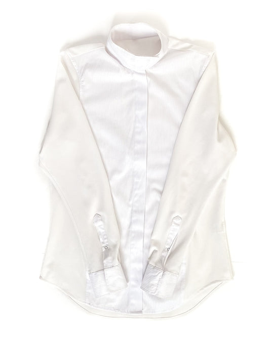 Elation Platinum Long Sleeve Competition Shirt - White - Women's 34