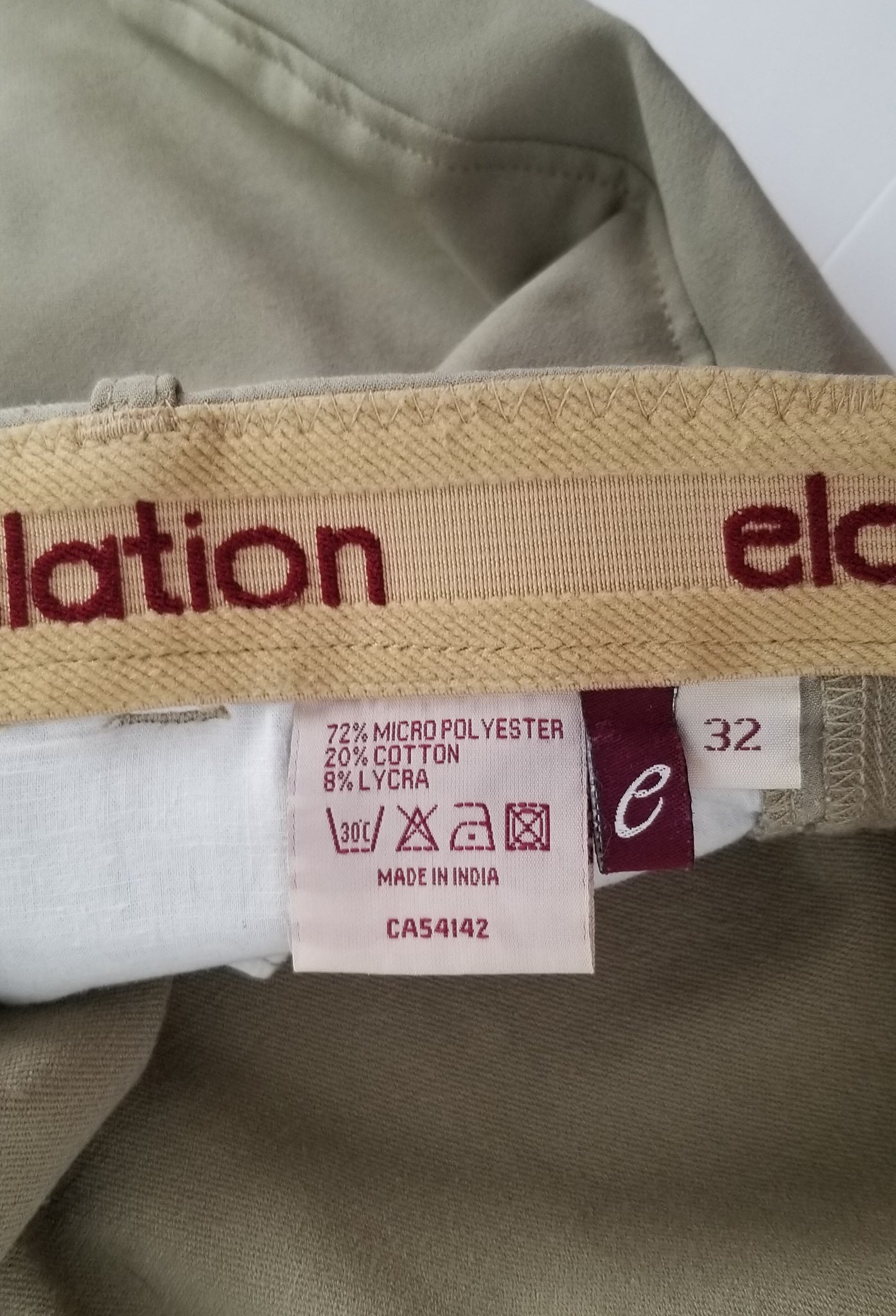 Elation Side Zip Breeches - Tan - 32R