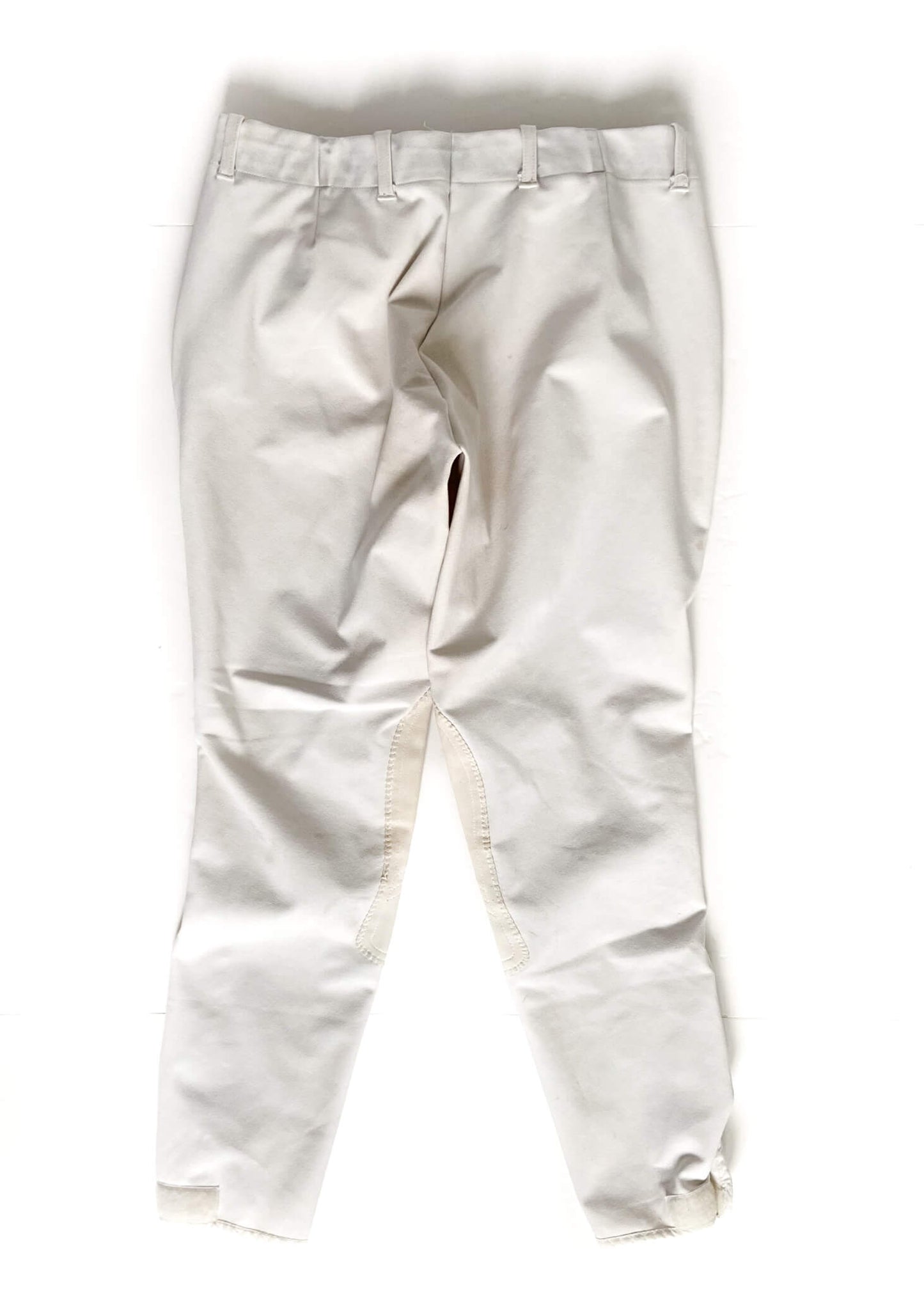 Elation Side Zip Breeches - White - Women's 28