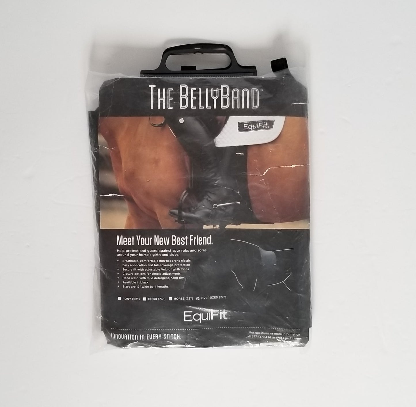 EquiFit BellyBand - Black - Oversized