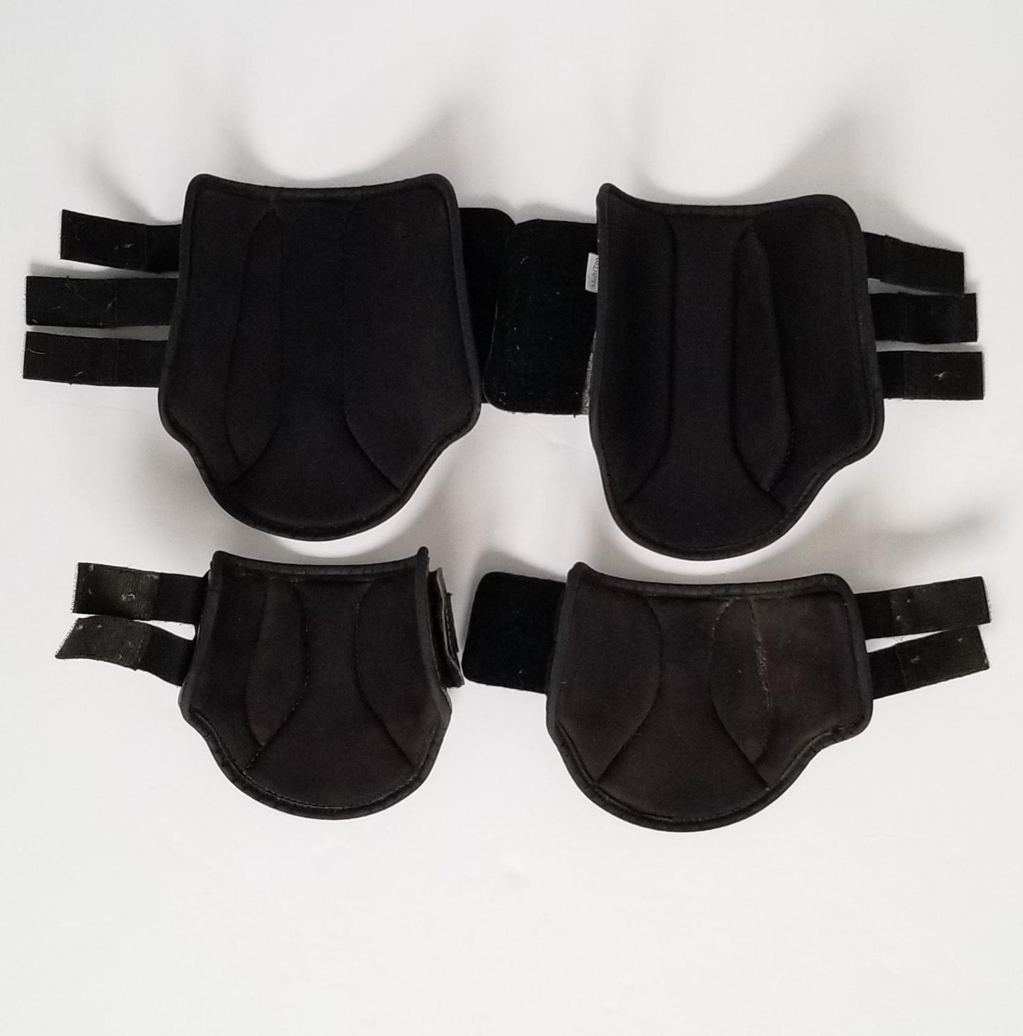 EquiFit MultiTeq Front and Short Hind Boots (Full Set) - Black - Large