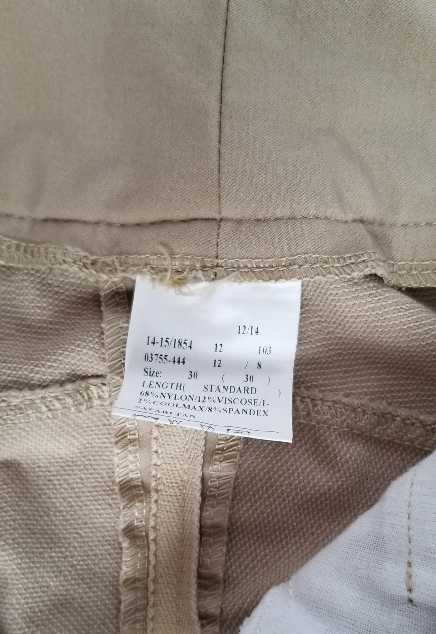 Equine Couture Ladies Champion Front Zip Breech - Tan - Women's 30R