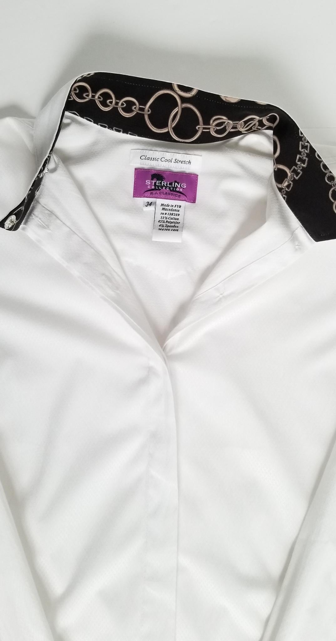 RJ Classics Sterling Collection Show Shirt - White - 34