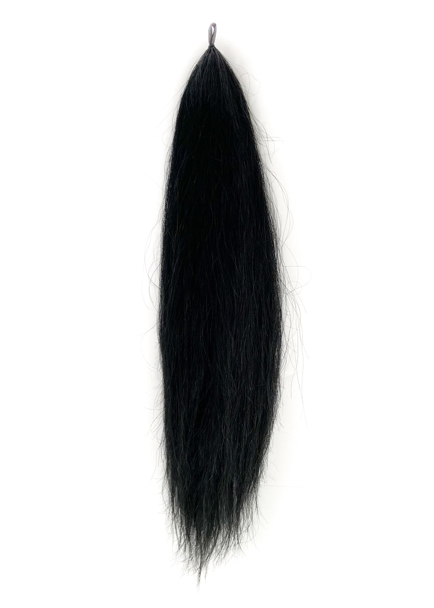 Natural Loop Fake Tail - Jet Black - 1lb (38")