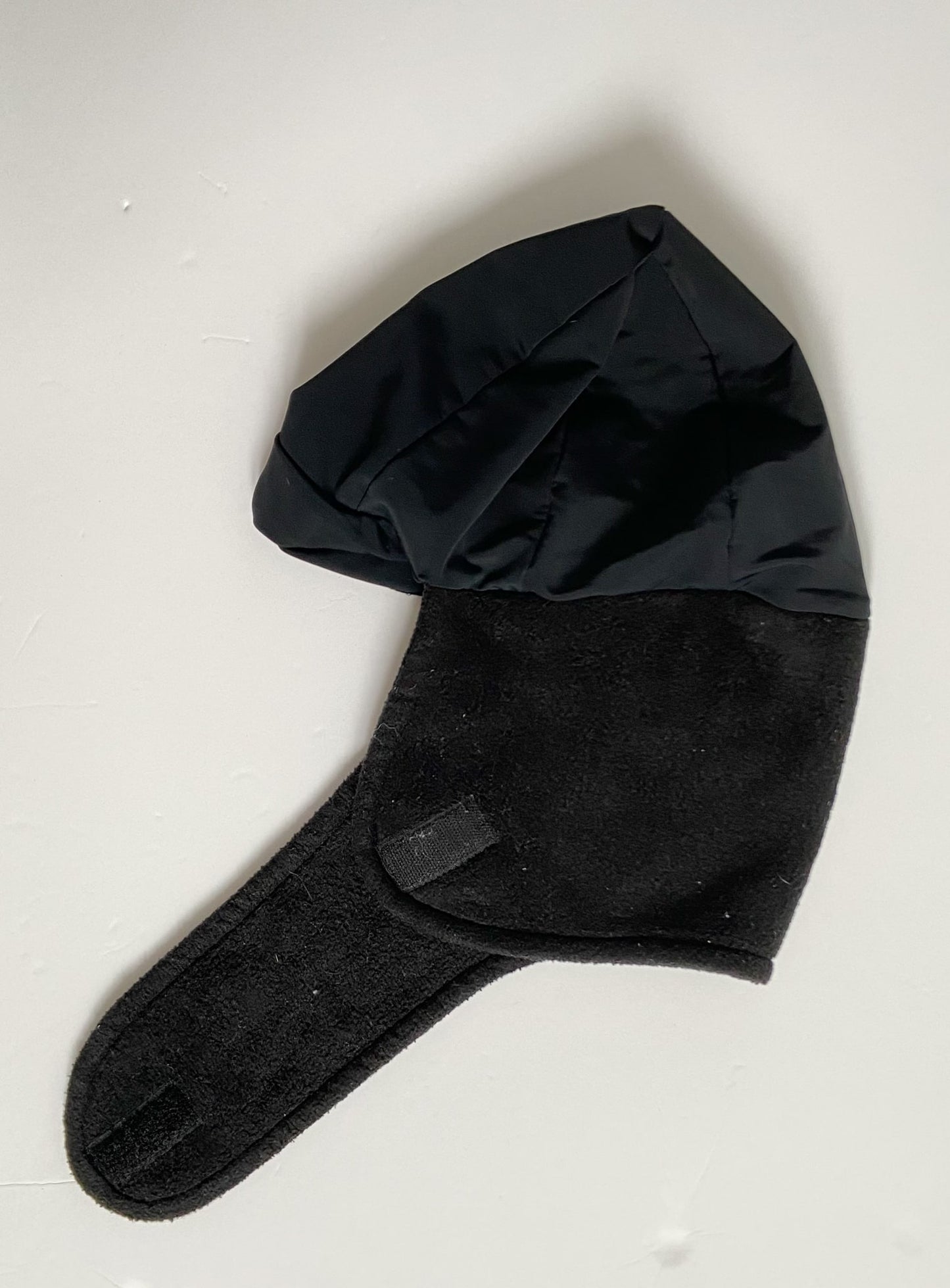 Equinox Winter Fleece Helmet Cover - Black - One Size