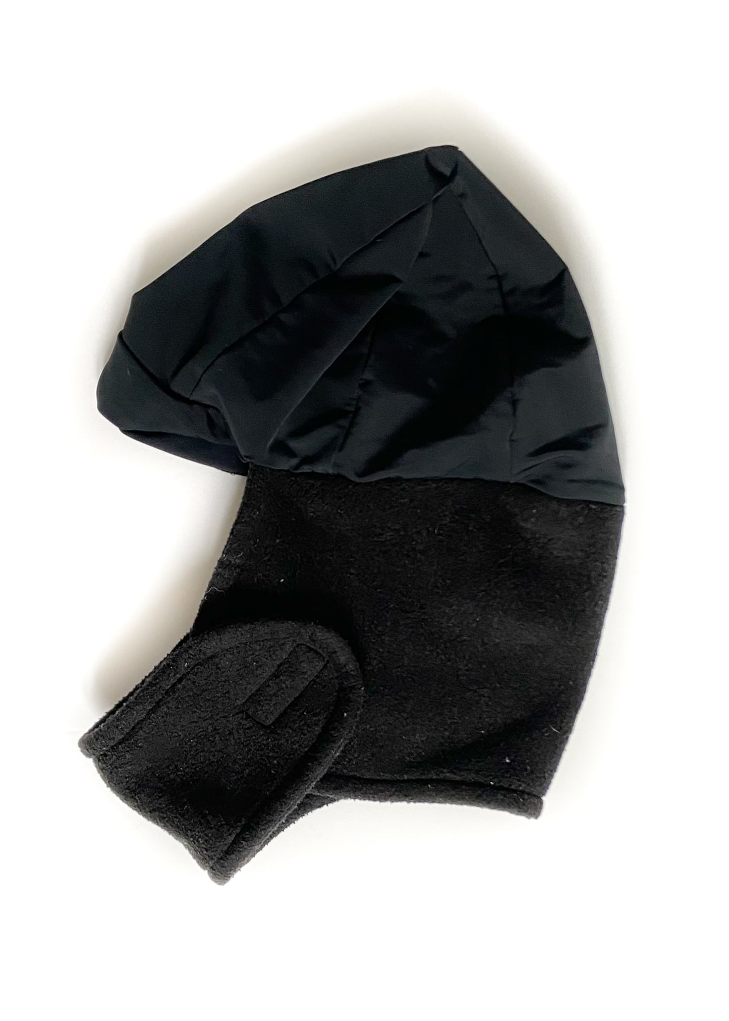 Equinox Winter Fleece Helmet Cover - Black - One Size