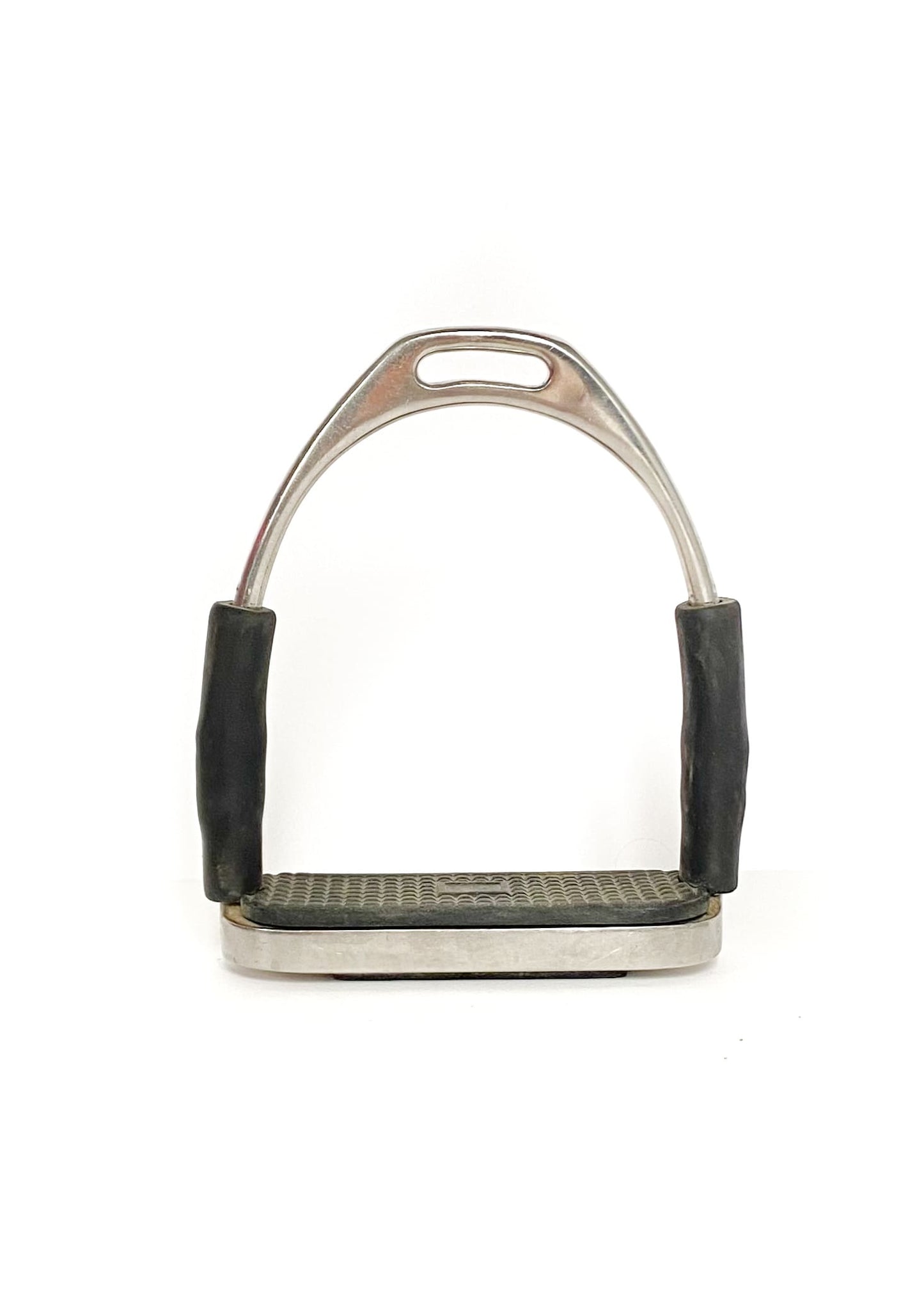 Stainless Steel Articulated Stirrups - Silver - 4.5"