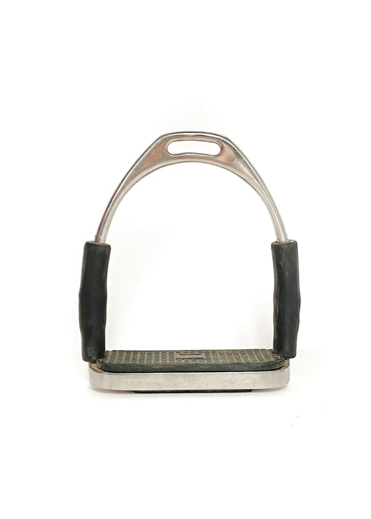 Stainless Steel Articulated Stirrups - Silver - 4.5"