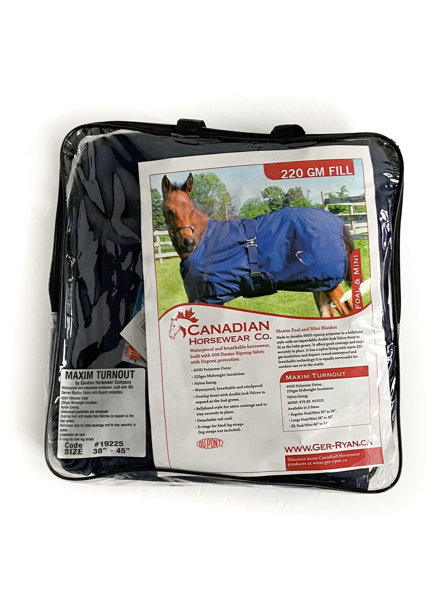 Canadian Horsewear Co Mini/Foal Blanket - Navy - 38"-45"