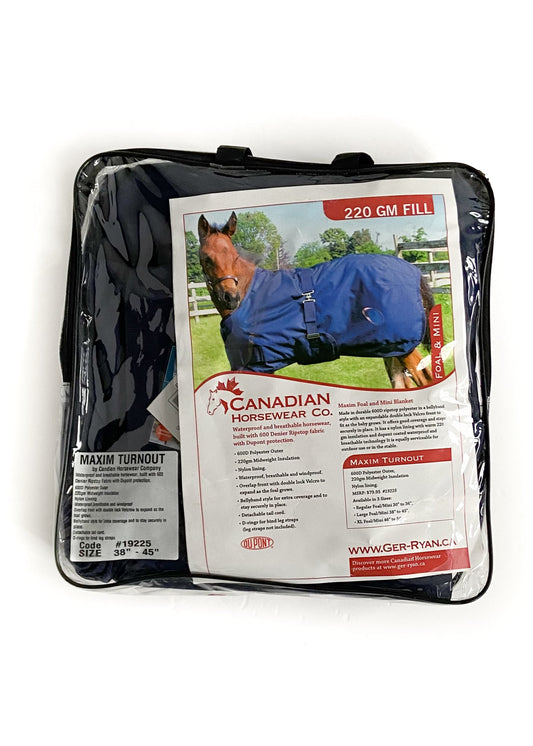 Canadian Horsewear Co Mini/Foal Blanket - Navy - 38"-45"