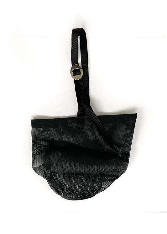 Mesh Feed Bag - Black