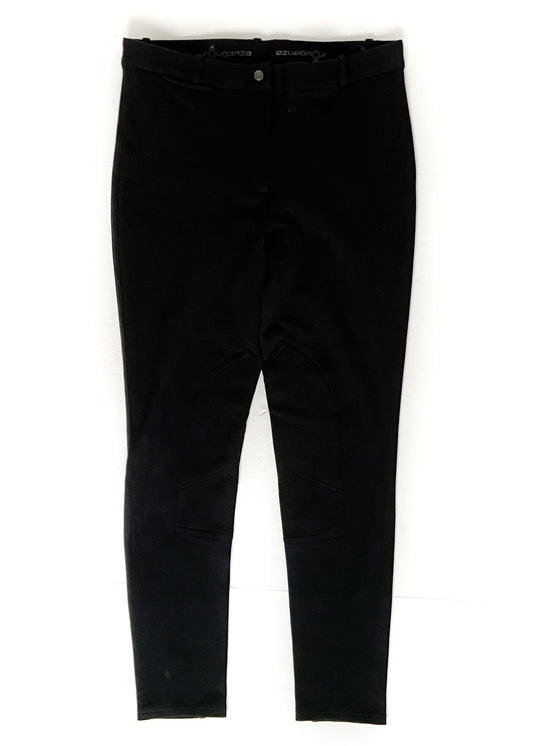 Fouganza Knee Patch Breeches - Black - Women's 34