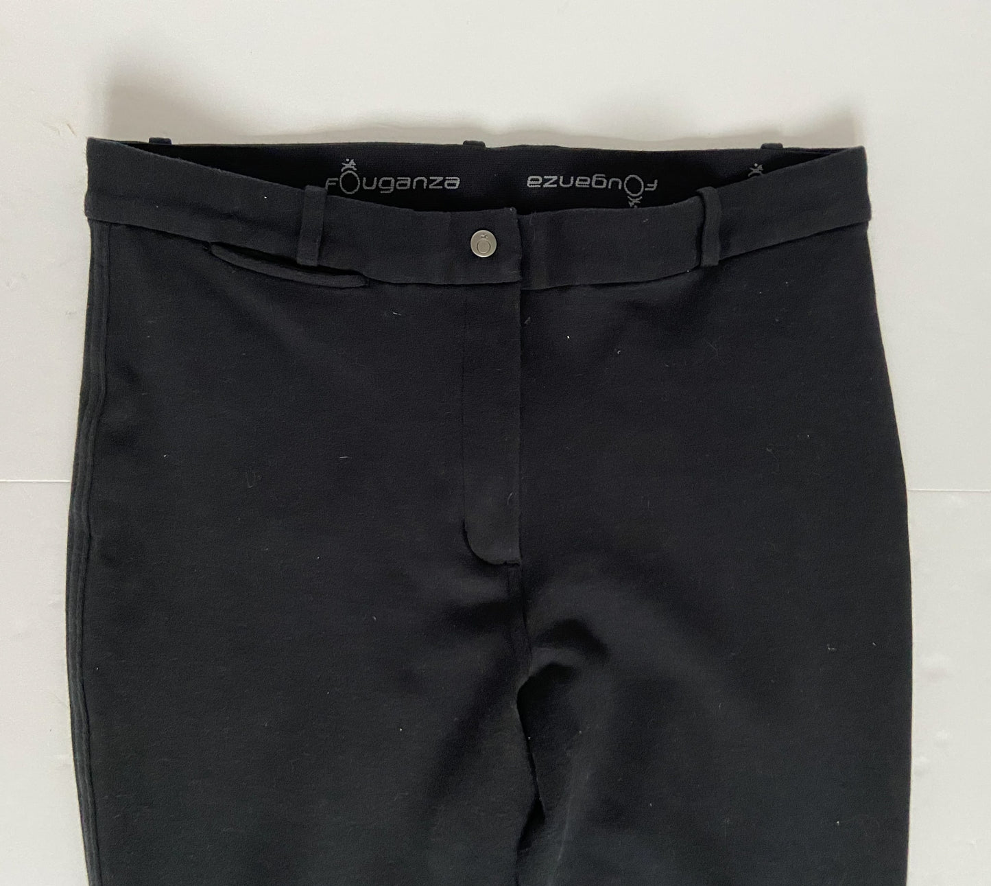 Fouganza Knee Patch Breeches - Black - Women's 34