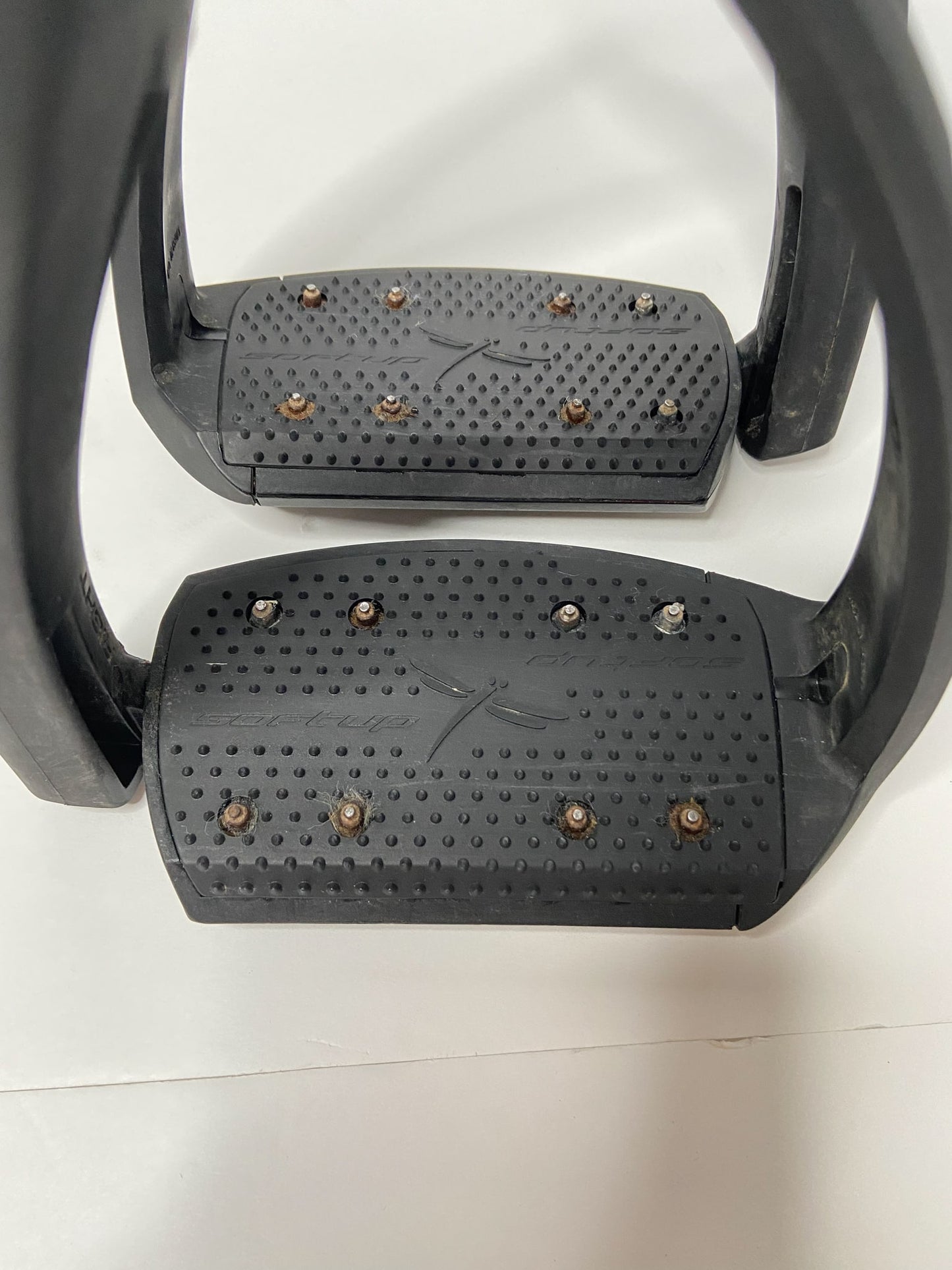 Free Jump Soft Up Pro Stirrups - Black - 4.75"