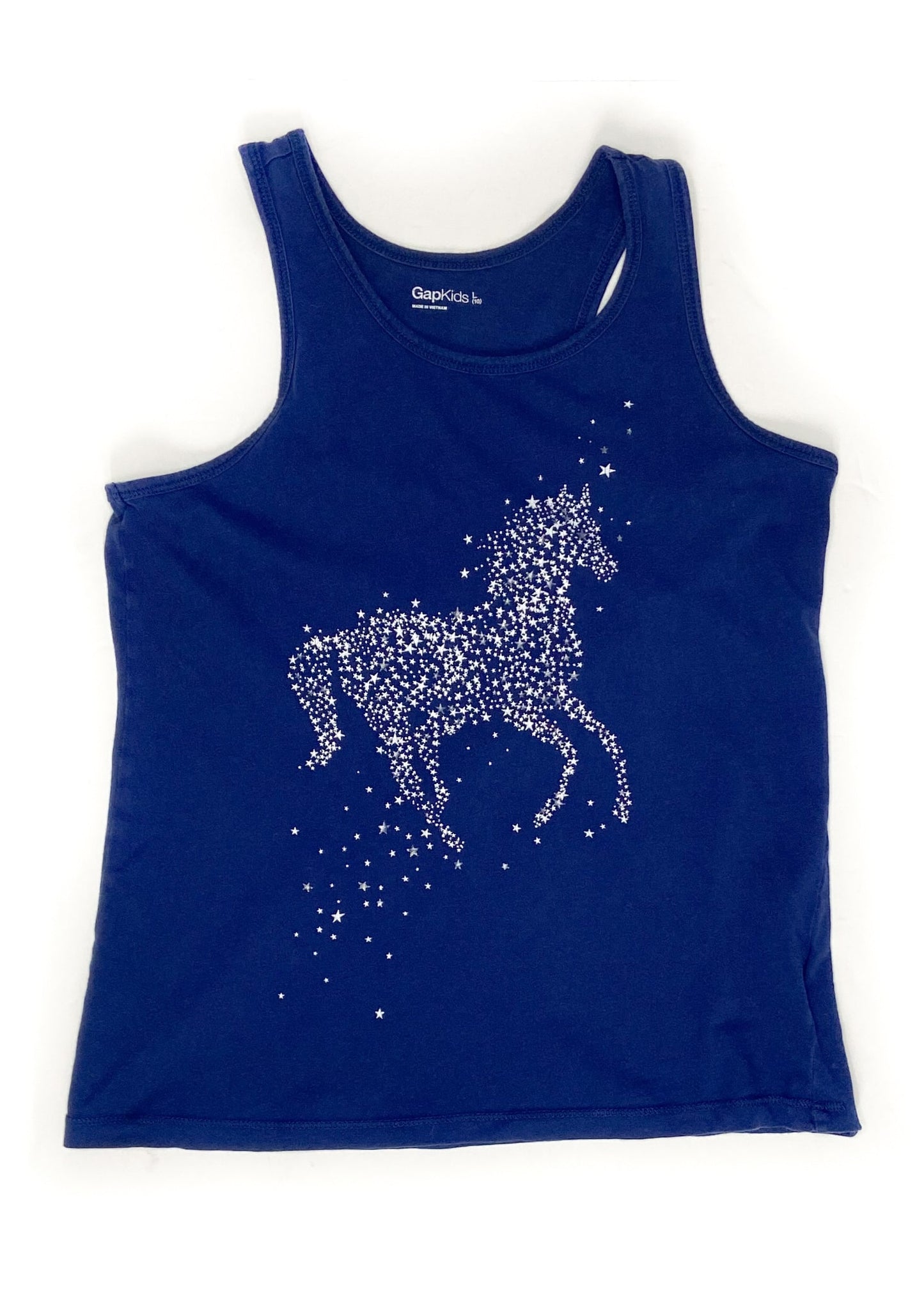 Gap Kids Tank Top - Blue - Youth Large