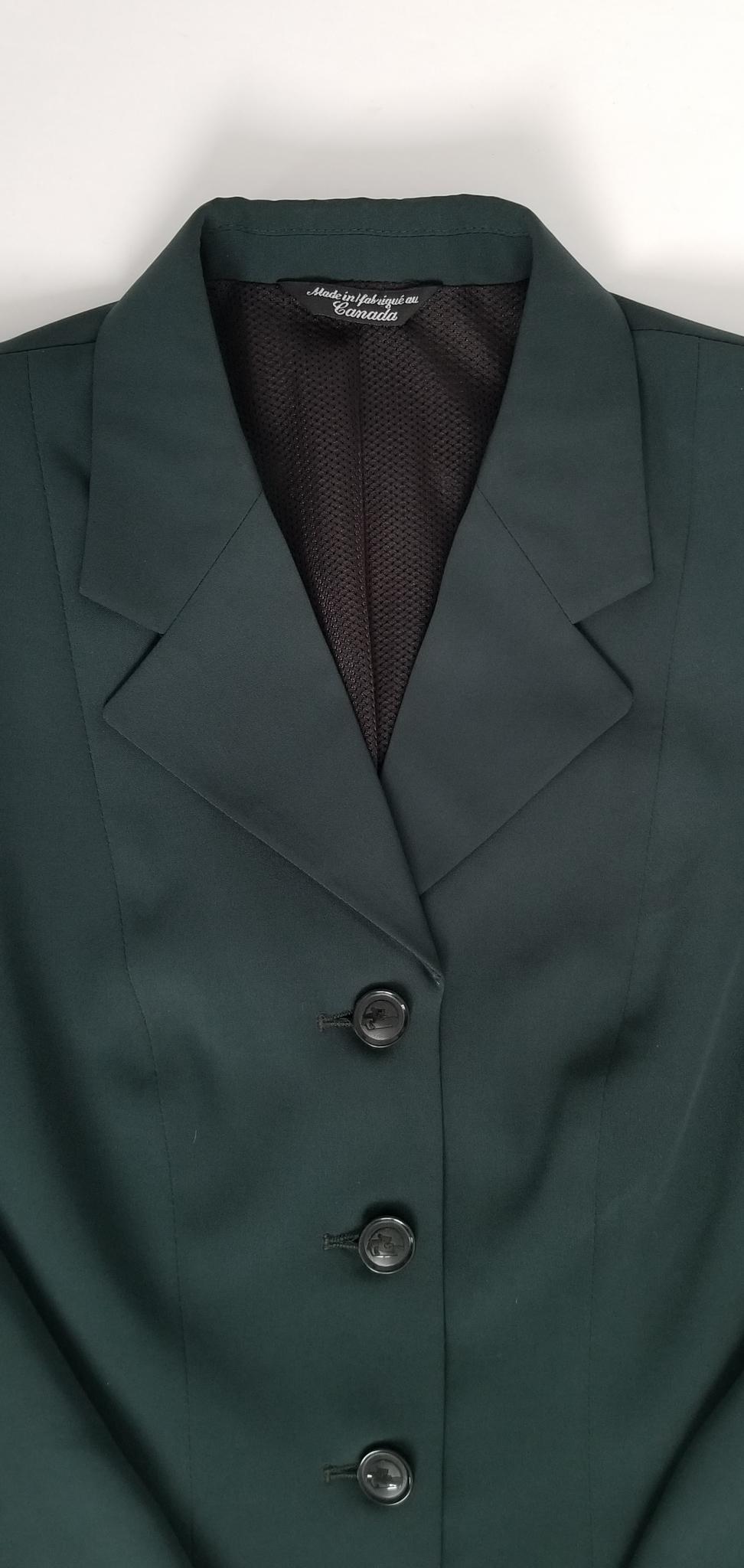 Grand Prix Women's Soft Shell Show Jacket - Hunter Green - 10R