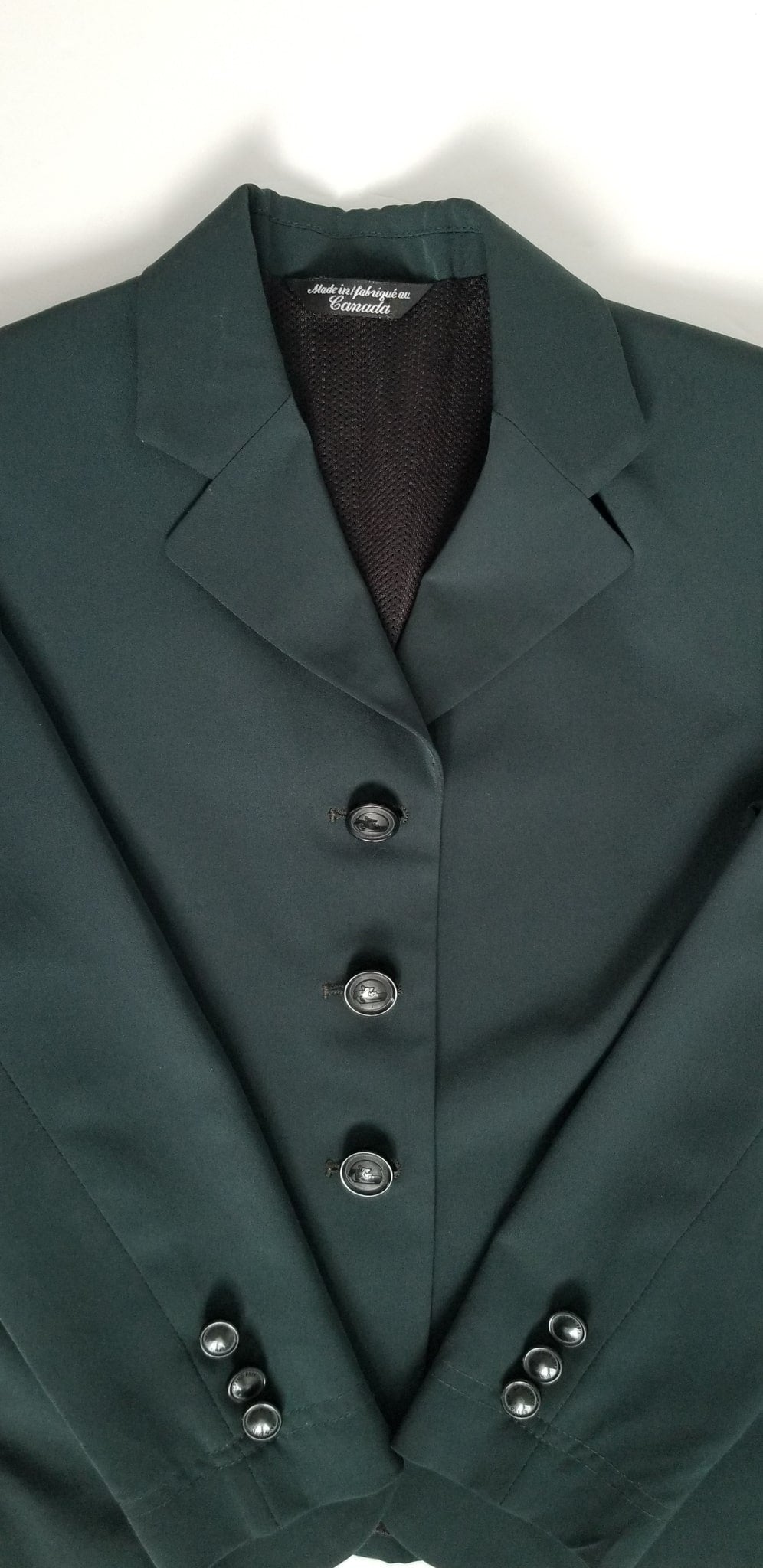 Grand Prix Apparel Show Jacket - Hunter Green - Youth 6R